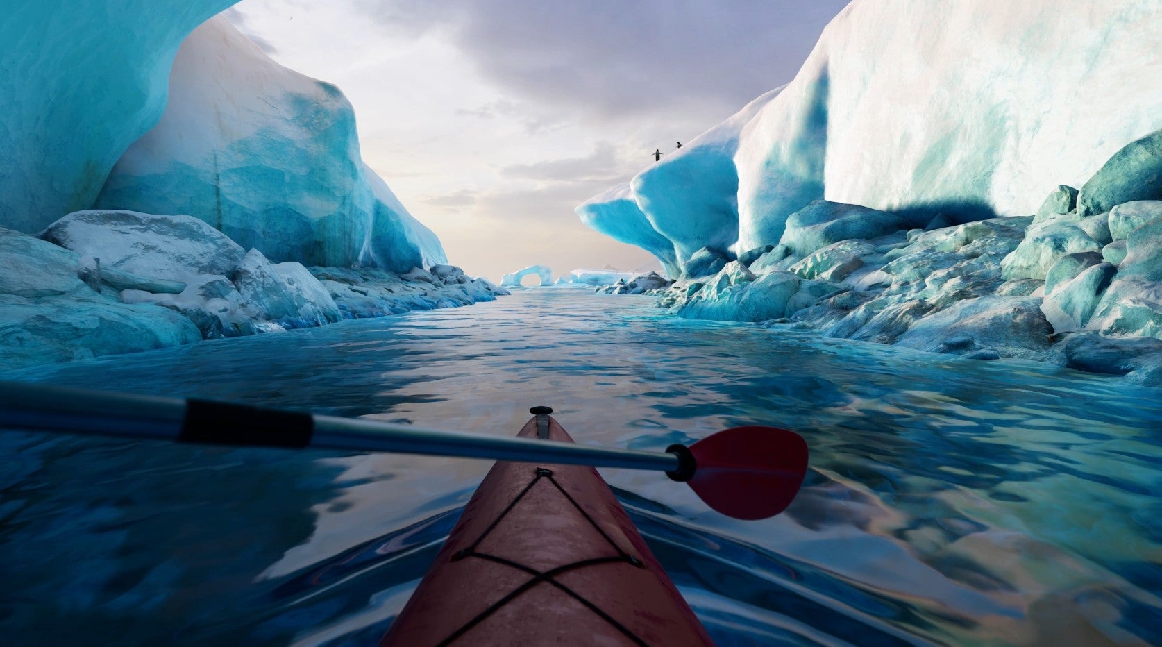 Bilder zu Kayak VR: Mirage – Mit PlayStation VR2 könnt ihr besser Urlaub machen