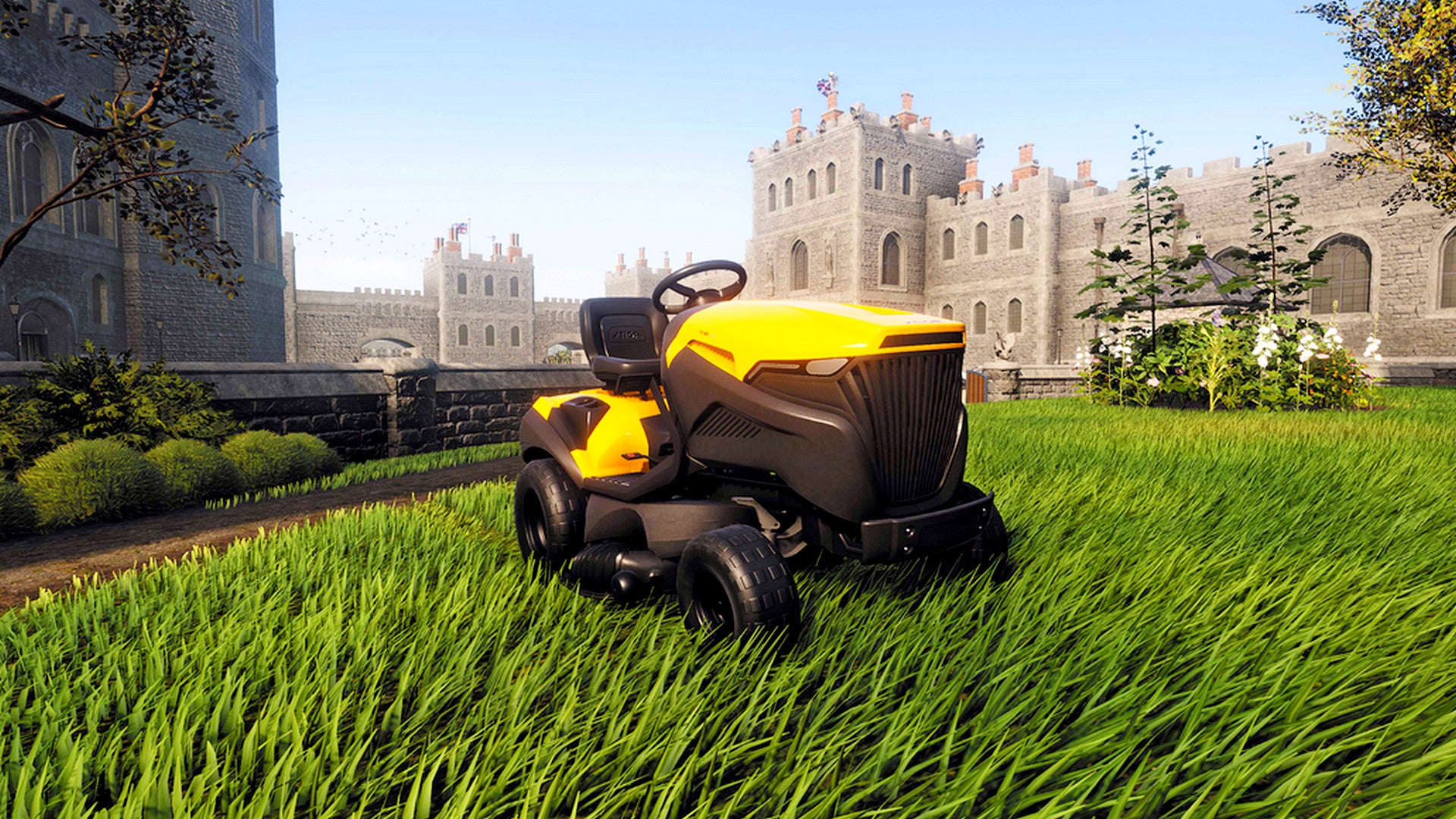 Bilder zu Kostenlos Rasenmähen mit dem Lawn Mowing Simulator