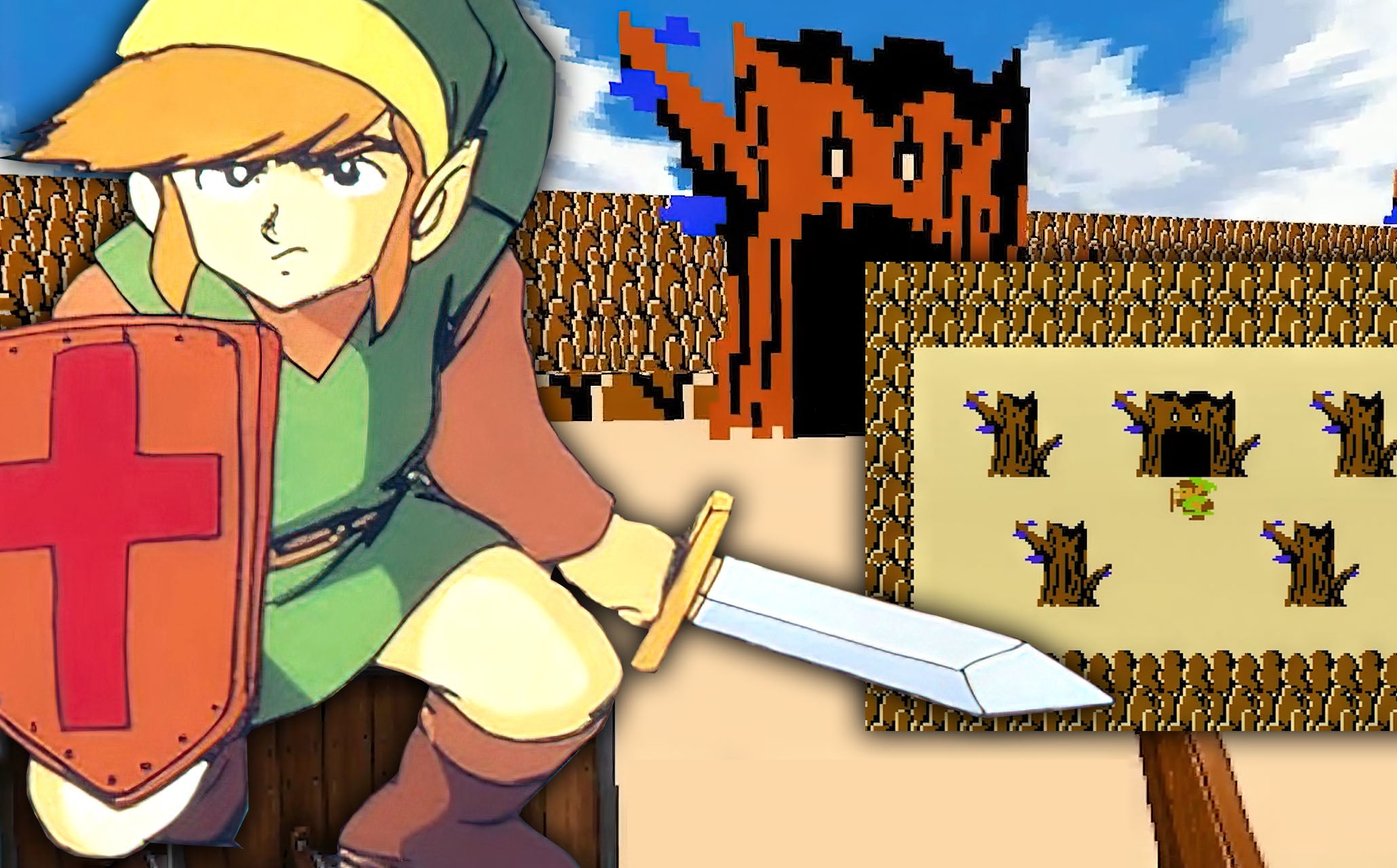 Image for DF Retro Play: The Legend of Zelda vs... The Legend of DOOM? Mod vs NES Original!