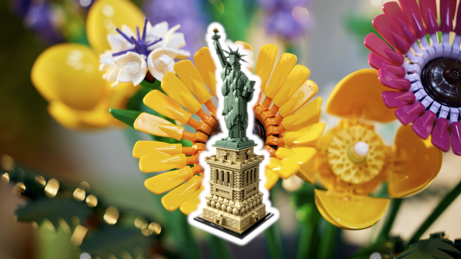 Lego-Angebote bei Amazon: Wildblumen, Freiheitsstatue und mehr.
