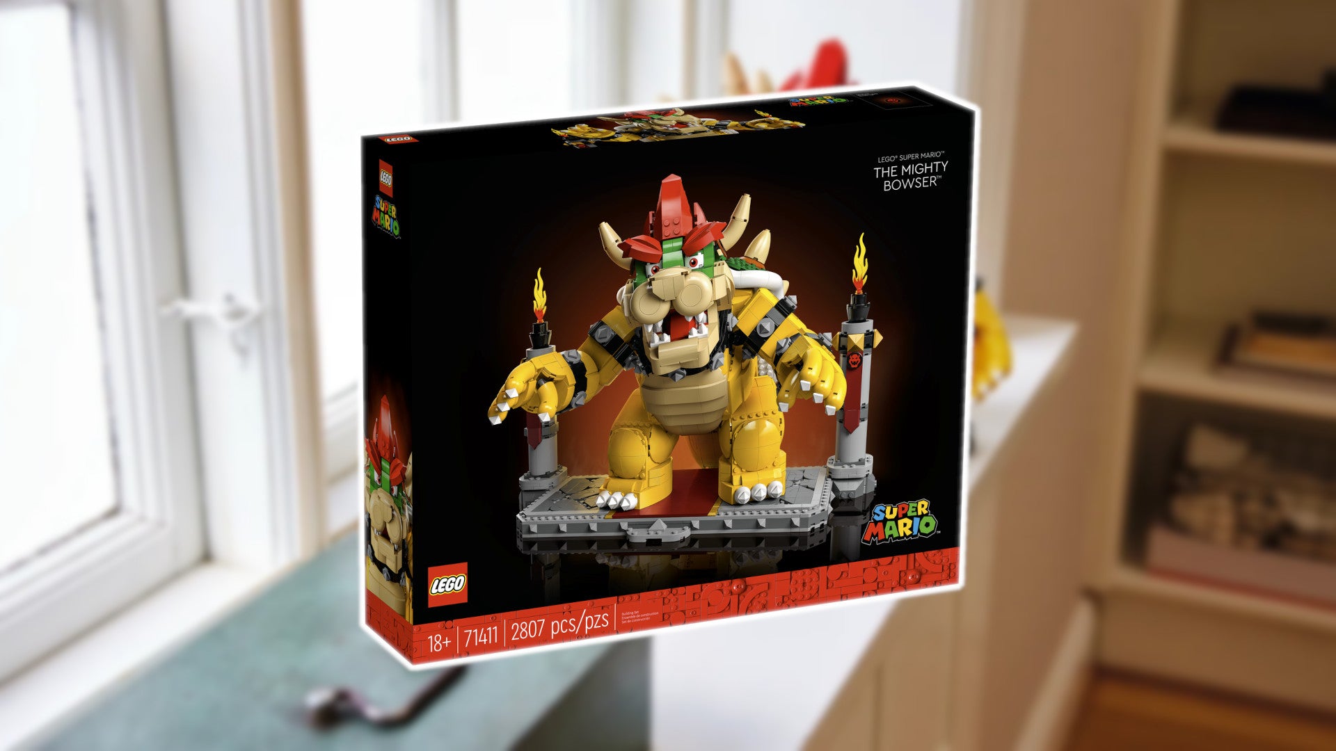 Das neue Lego-Set mit Bowser aus Super Mario.