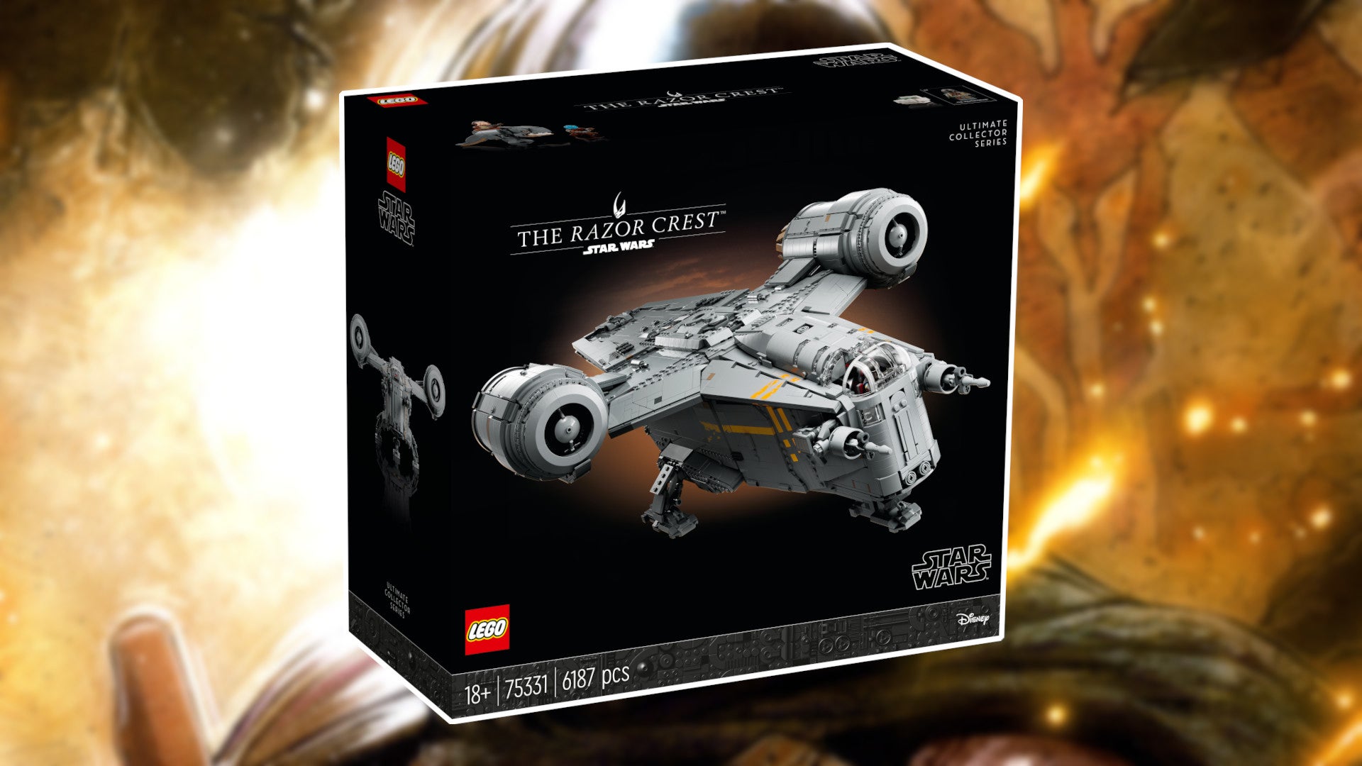 Das UCS Razor Crest Set von Lego Star Wars wurde angekündigt.