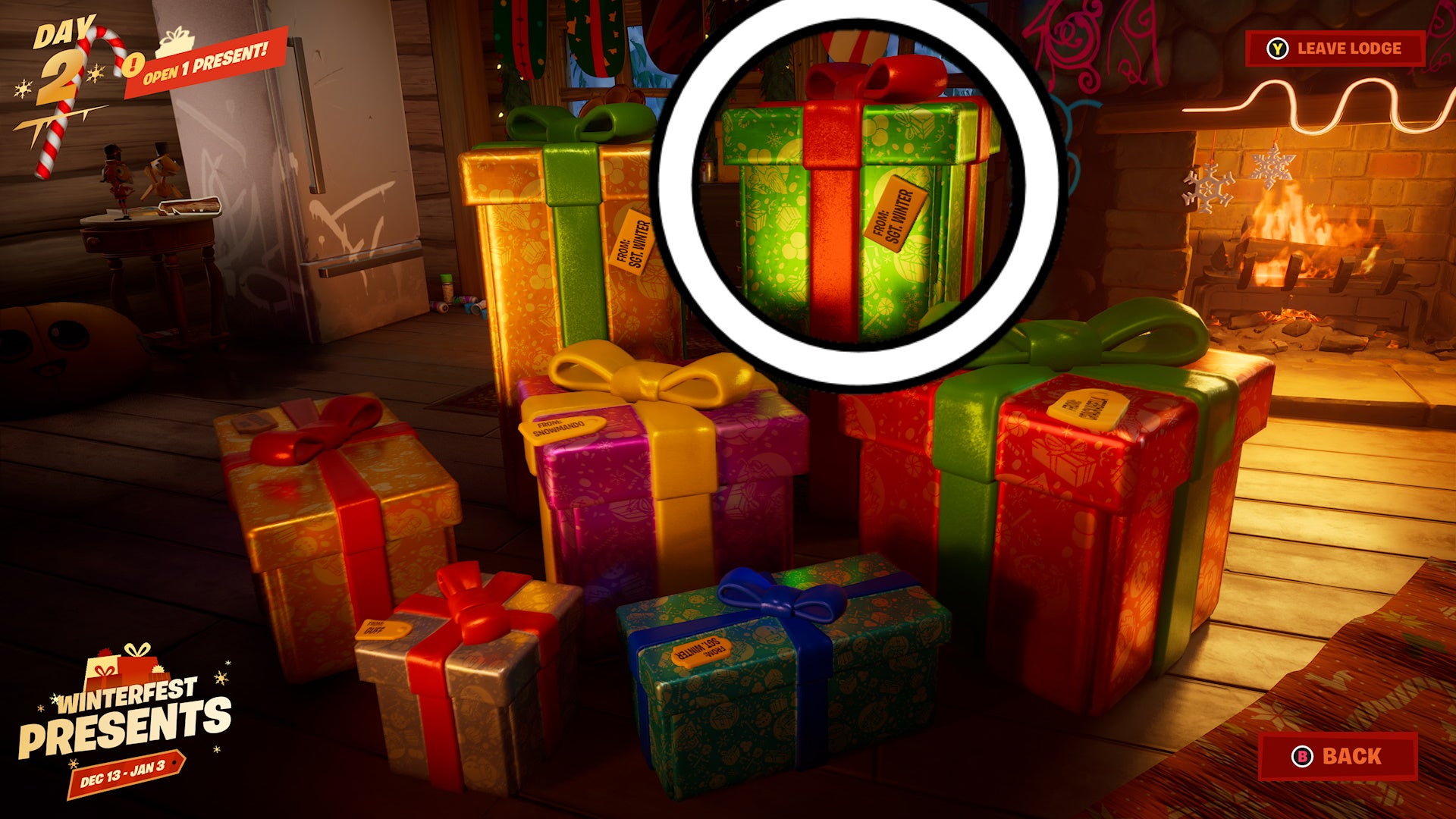 Fortnite Winterfest 2022 presents list and how to get all gifts - 47