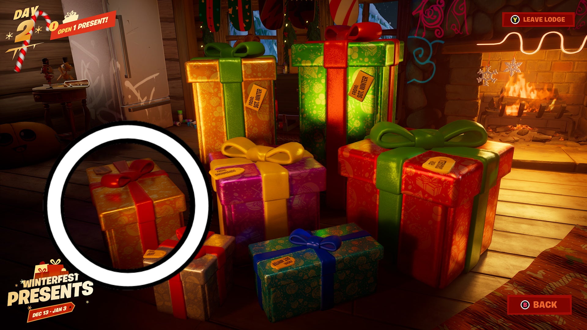 Fortnite Winterfest 2022 presents list and how to get all gifts - 30