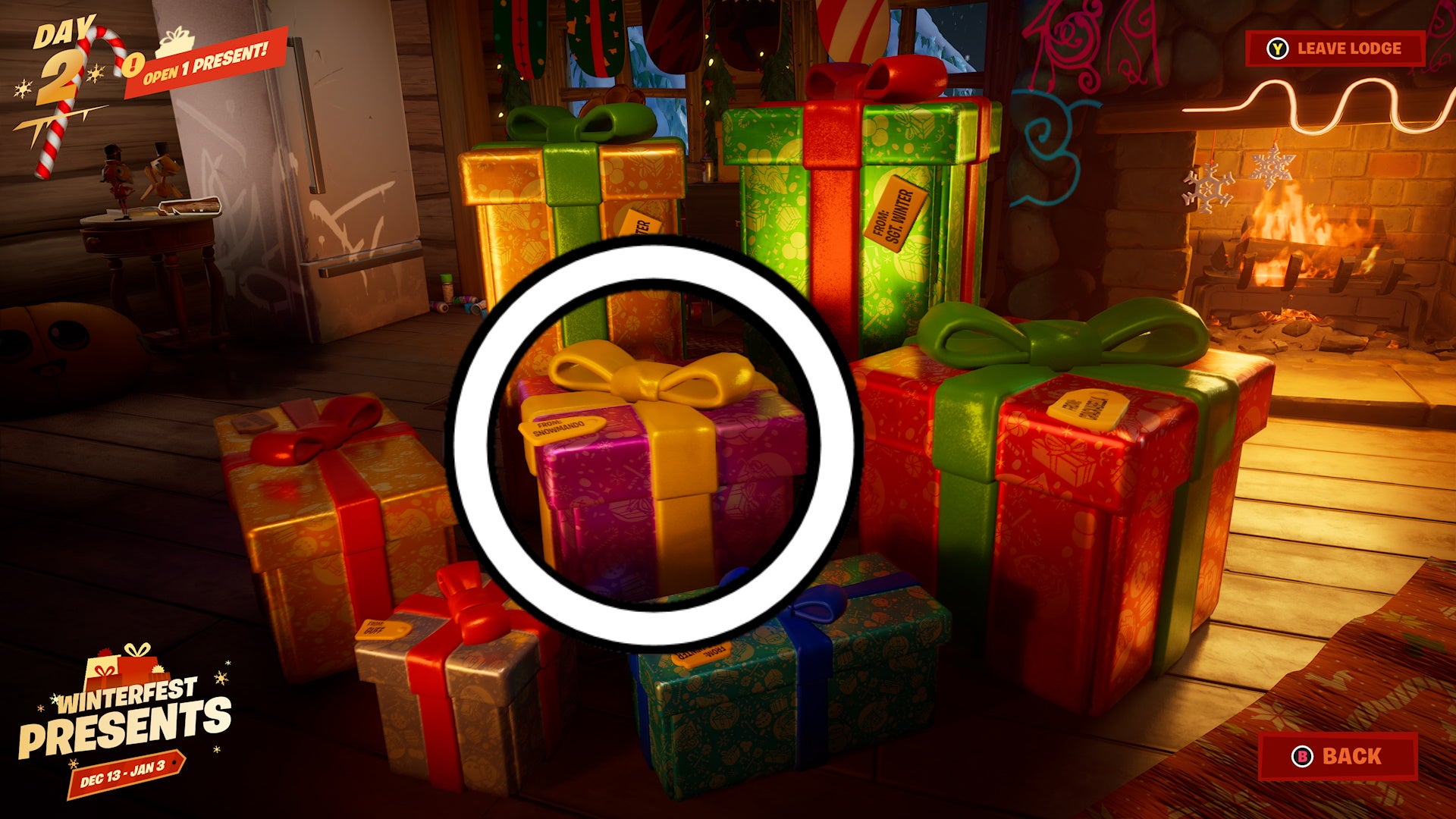 Fortnite Winterfest 2022 presents list and how to get all gifts - 20