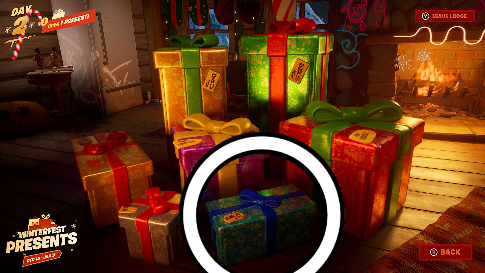 Fortnite Winterfest 2022 presents list and how to get all gifts - 41