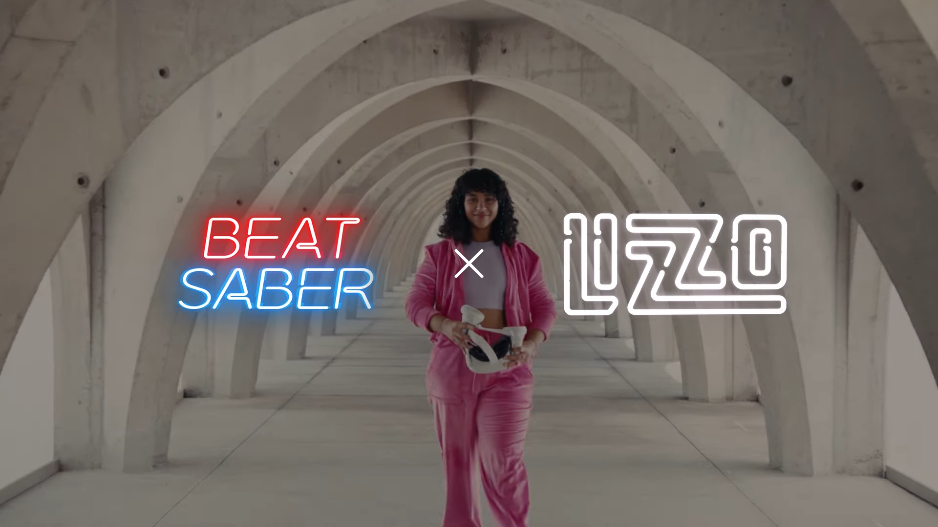 Beat Saber x Lizzo collaboration screenshot from trailer