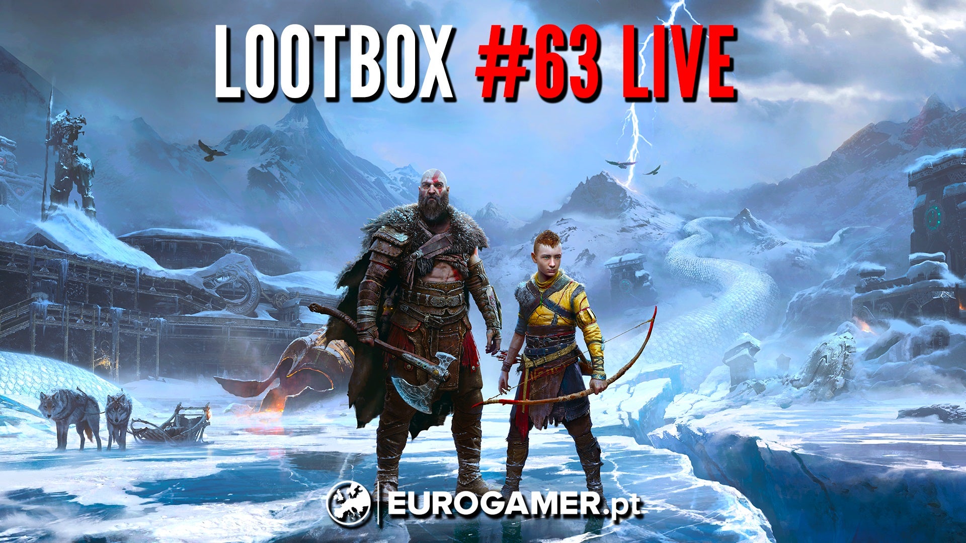 Imagem para Lootbox #63 LIVE - God of War Ragnarok, Bayonetta 3, GTA 6 e mais