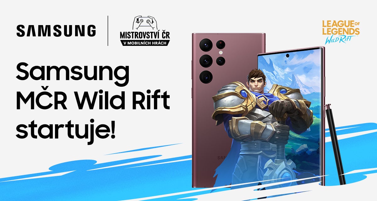 Image for Samsung MČR v oblíbené hře LoL: Wild Rift právě odstartovalo