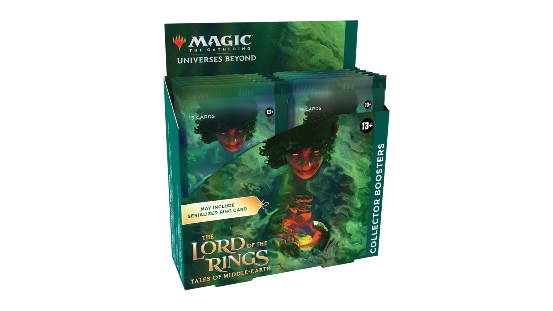 Universes Beyond: The Lord of the Rings: Tales of Middle-earth - Collector  Booster Display - Universes Beyond: The Lord of the Rings: Tales of  Middle-earth - Magic: The Gathering