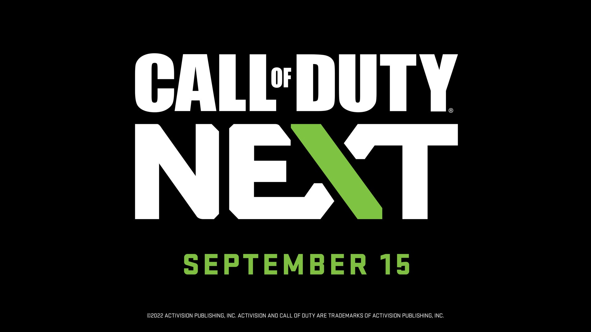 Image for Activision debuts Call of Duty: Next showcase on September 15