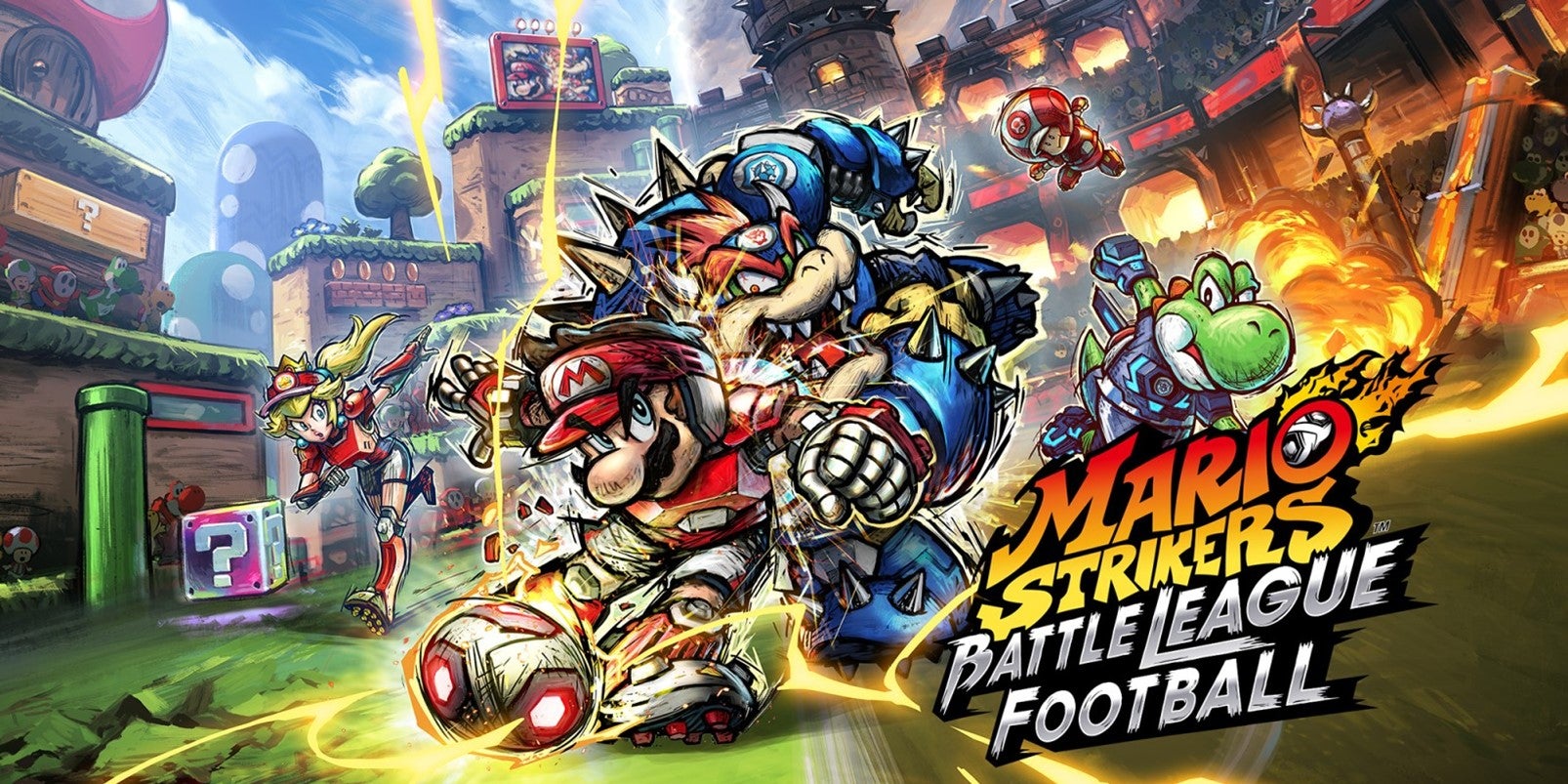 Obrazki dla Mario Strikers Battle League Football - poradnik na start