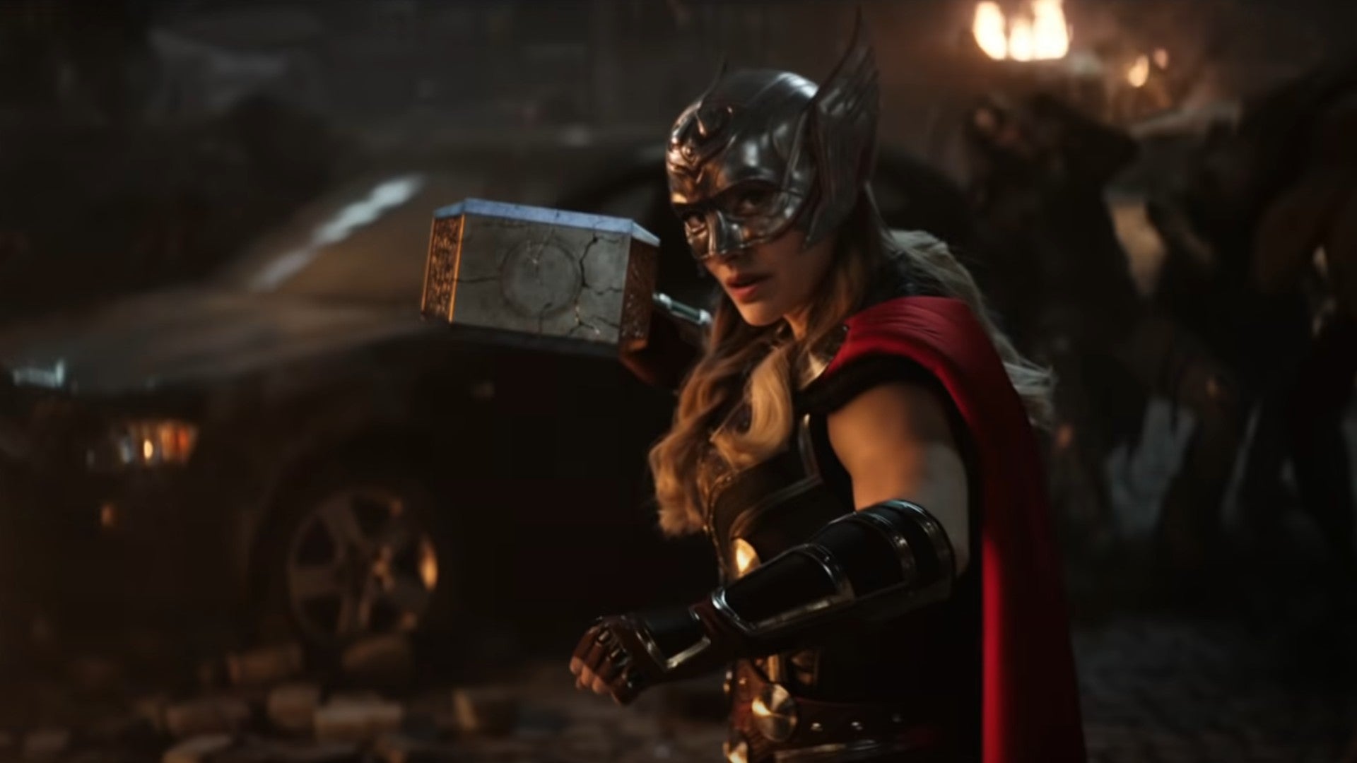 Jane Foster as Thor from Thor: Love and Thunder