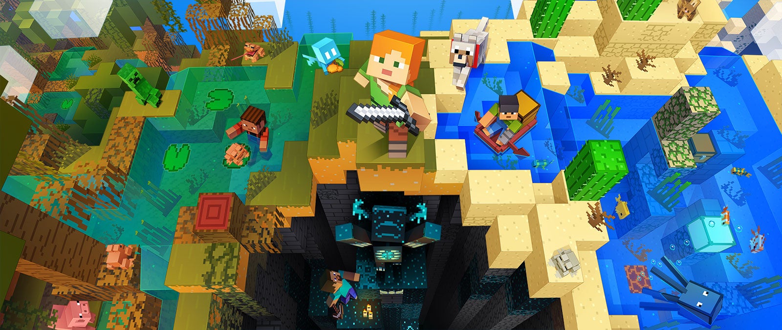 Image for Minecraft rejects NFTs and blockchain to ensure "a safe and inclusive experience"