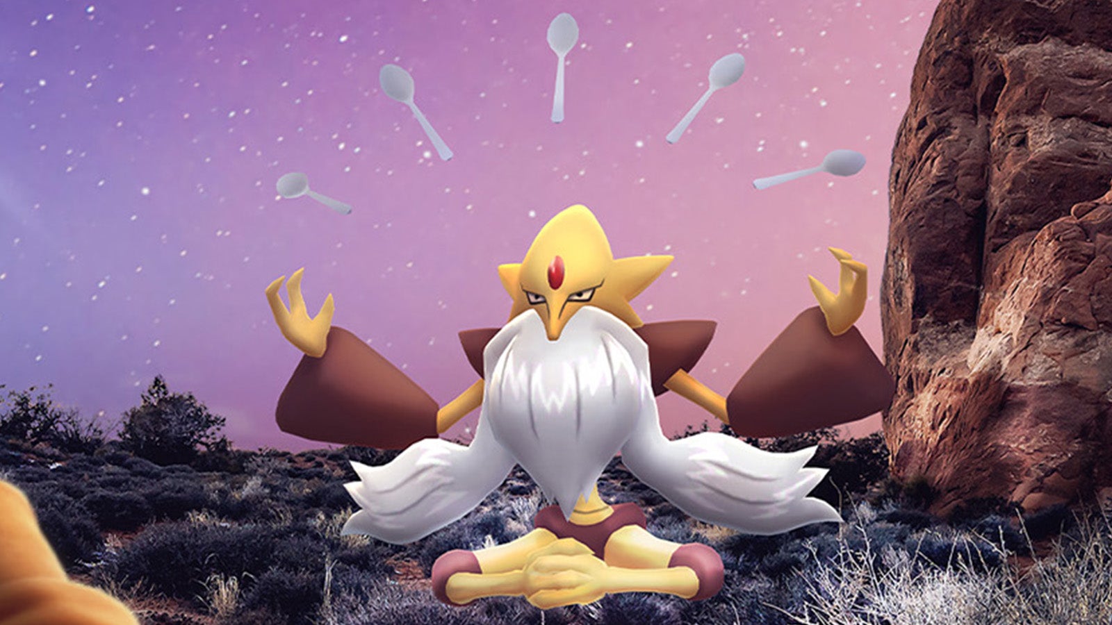 Afbeeldingen van Pokémon Go Psychic Spectacular quest stappen, beloningen en field research opdrachten