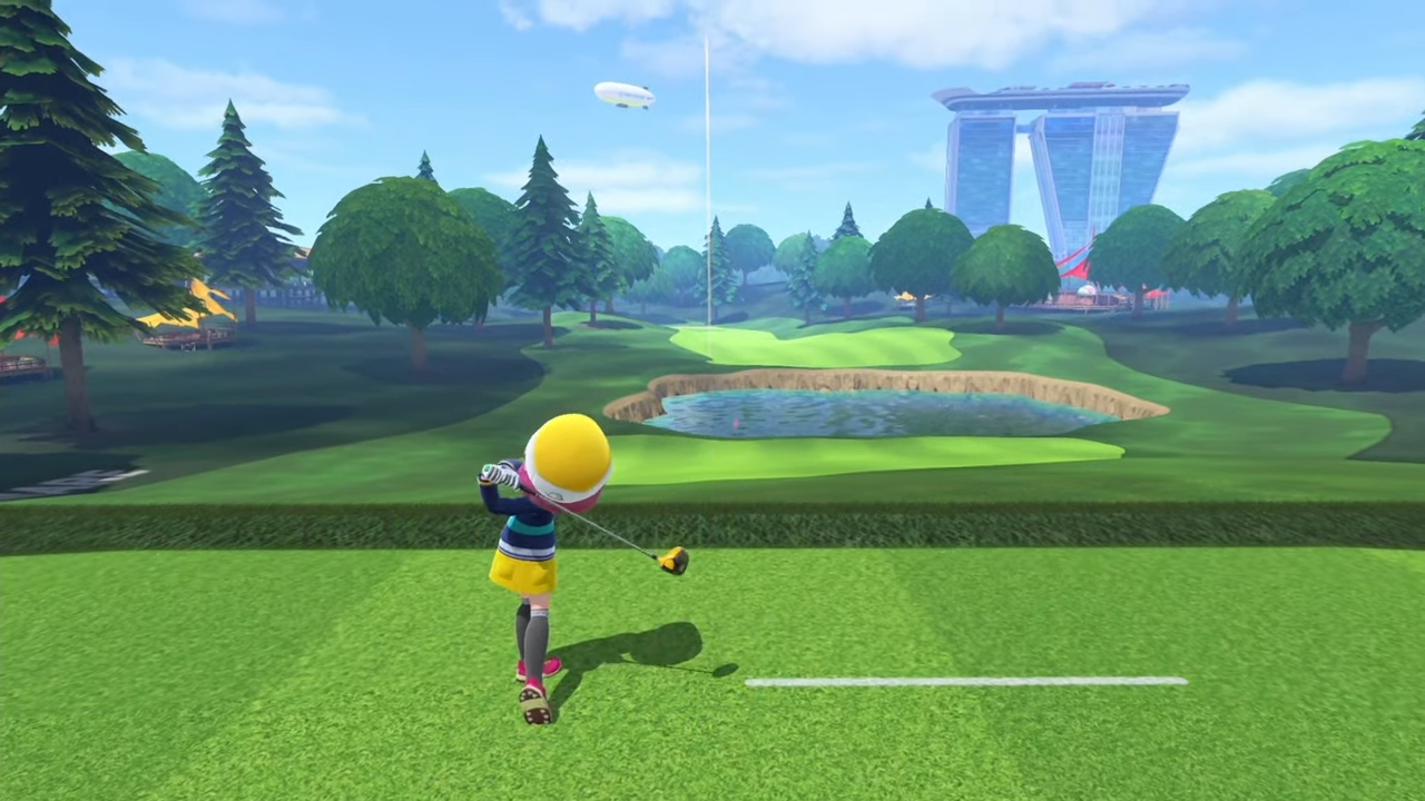 wii sports golf game