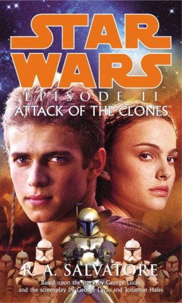 Star Wars: Attack of the Clones novelization cover
