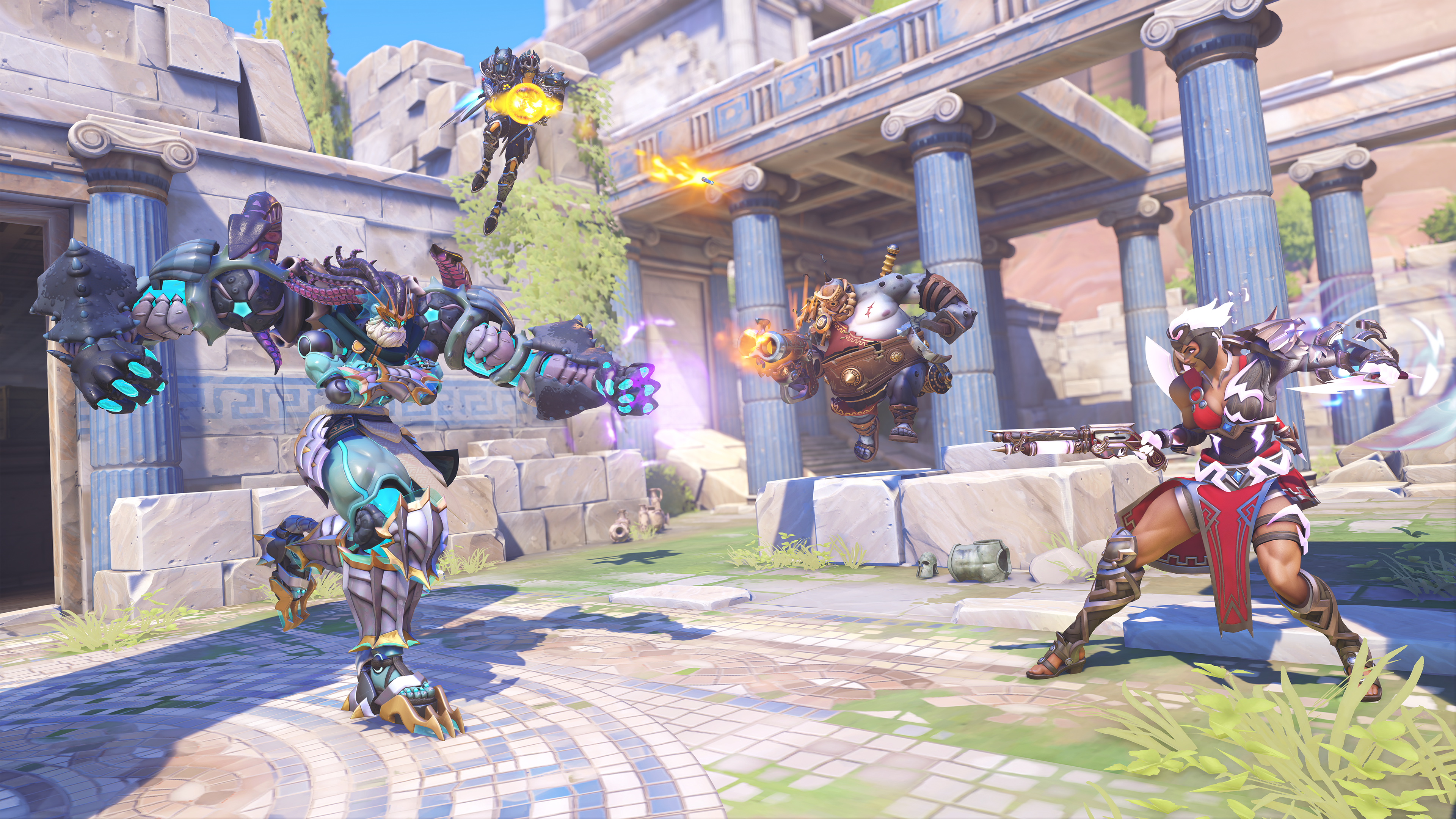 Image for Overwatch 2's Battle for Olympus time-limited mode is now live