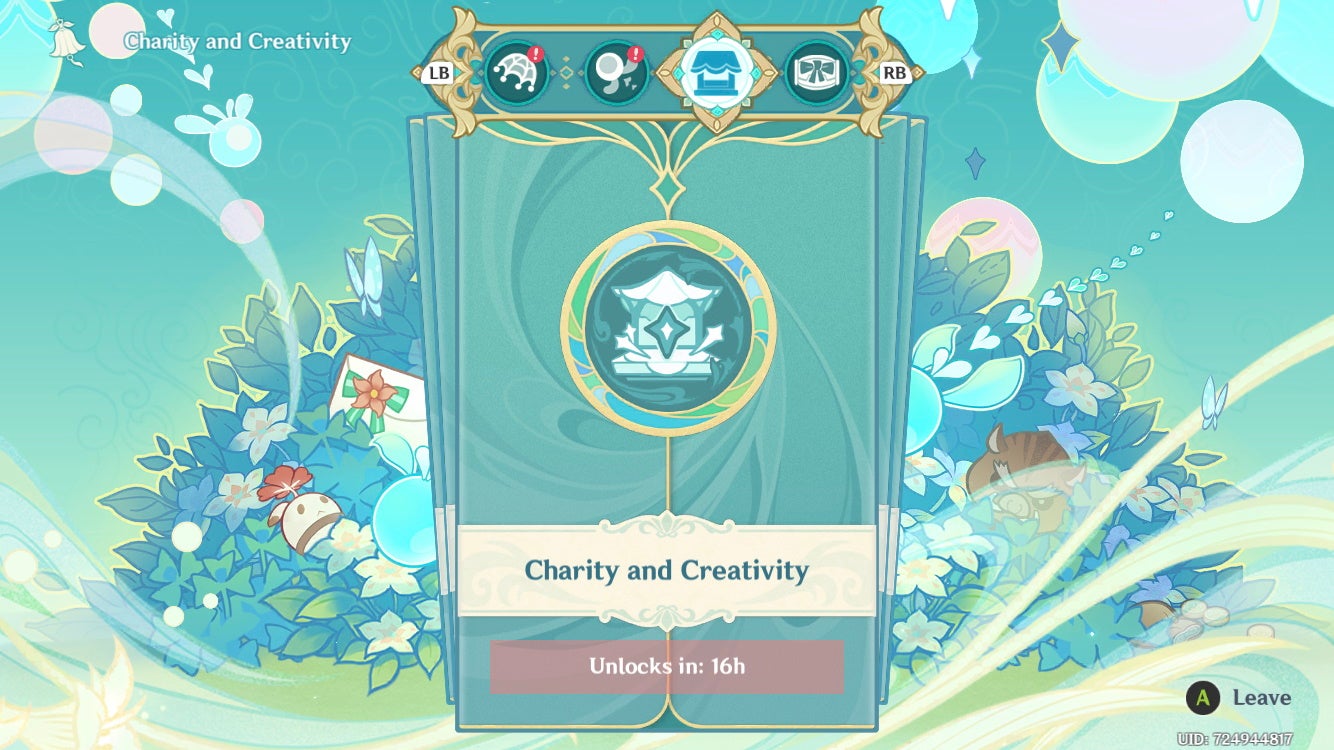 Genshin Impact Of Ballads and Brews rewards and challenges - 61