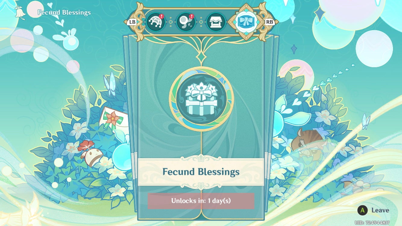 Genshin Impact Of Ballads and Brews rewards and challenges - 66