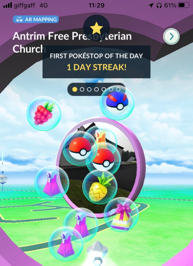 Pok mon Go Daily Bonus rewards for streaks  first catch and Pok stop of each day - 42