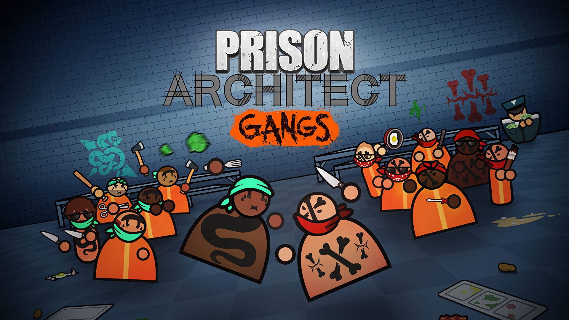 Imagen para Anunciada Gangs, una nueva expansión para  Prison Architect