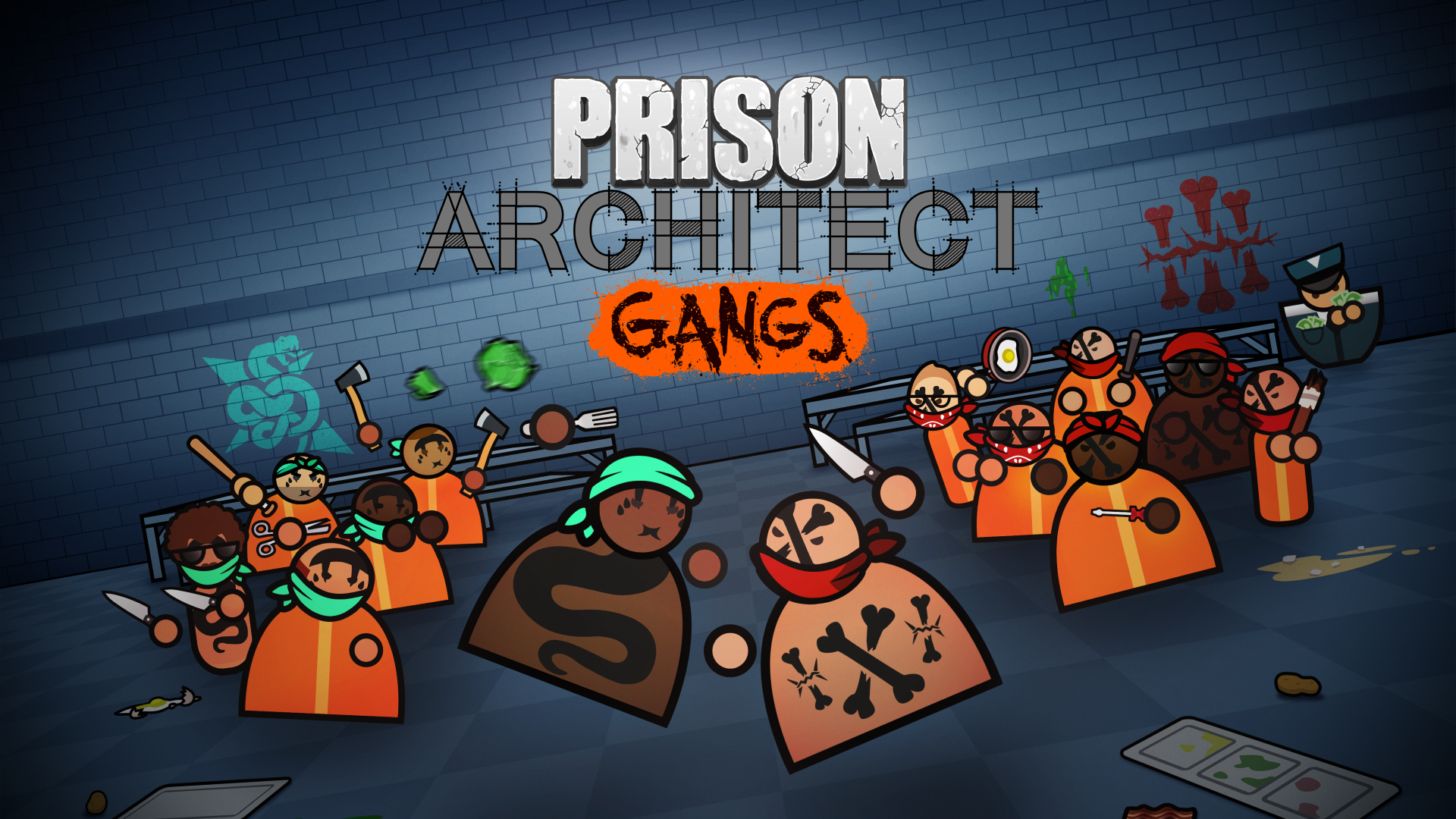 Image for Prison Architect's next expansion Gangs announced