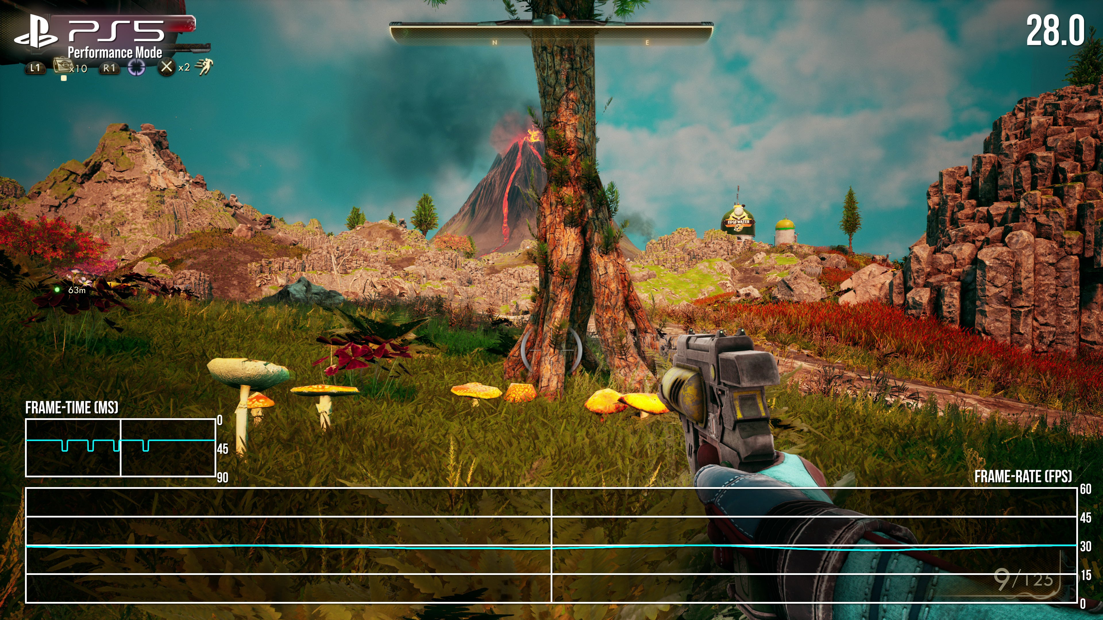 The Outer Worlds auf PS5 hat einen Bildratenabfall von Digital Foundry