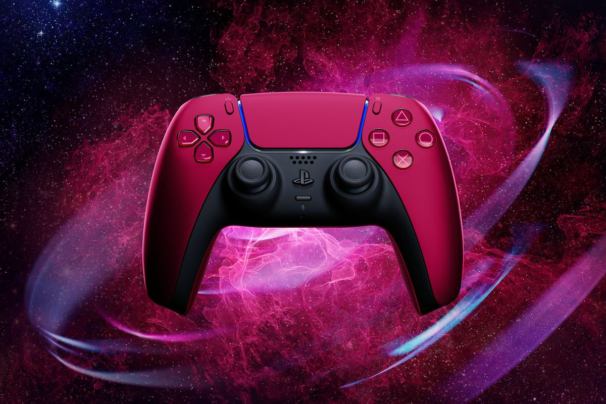 Image for Save £20 on the Cosmic Red PS5 DualSense controller on Prime Day