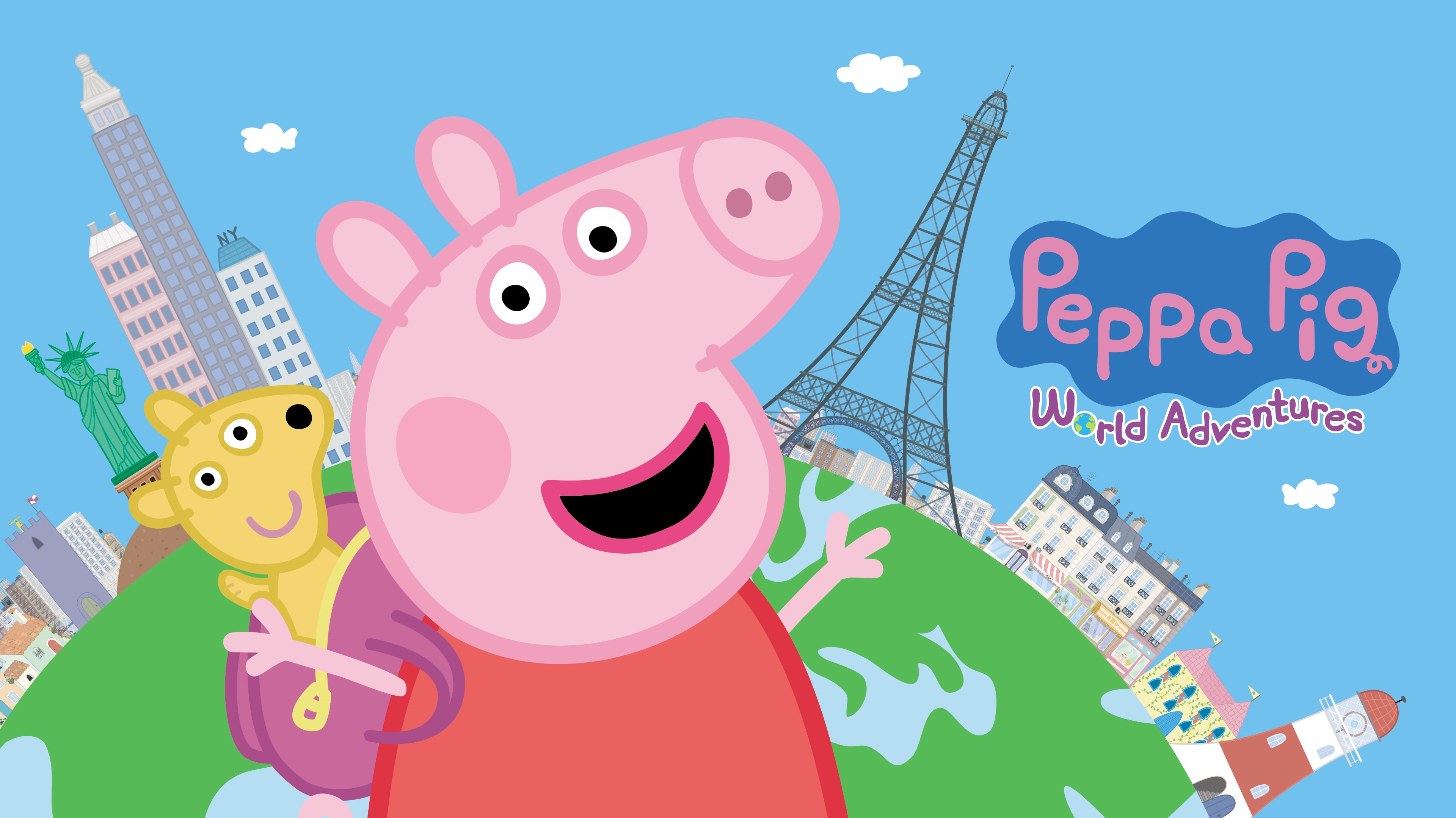 Peppa Pig World Adventures logo art