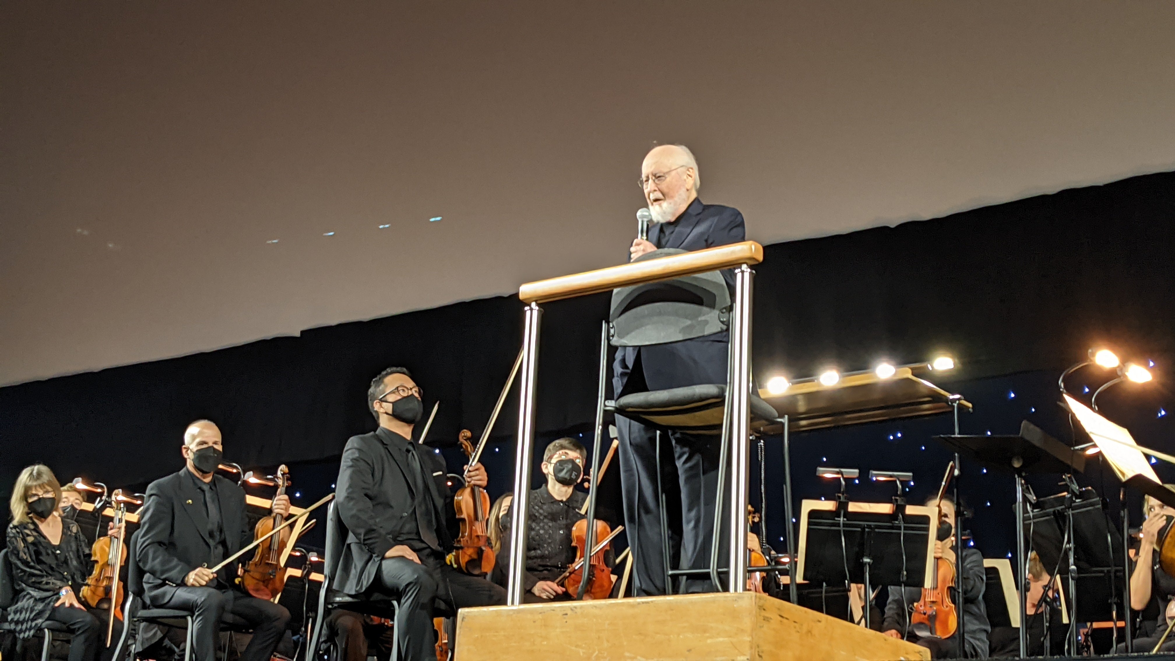 Image for Legendary Star Wars composer John Williams returns to conduct surprise orchestra performance at Star Wars Celebration