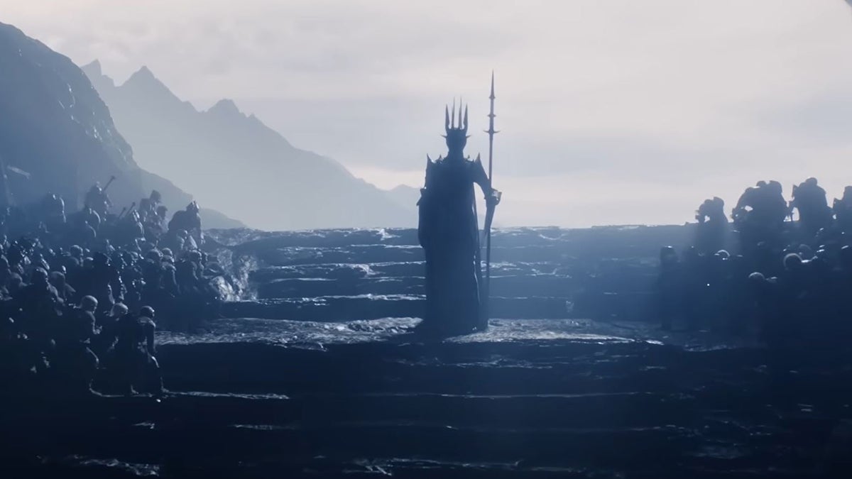 Obrazki dla „Pierścienie Władzy” w końcu ujawniły Saurona. Drugi sezon opowie jego historię