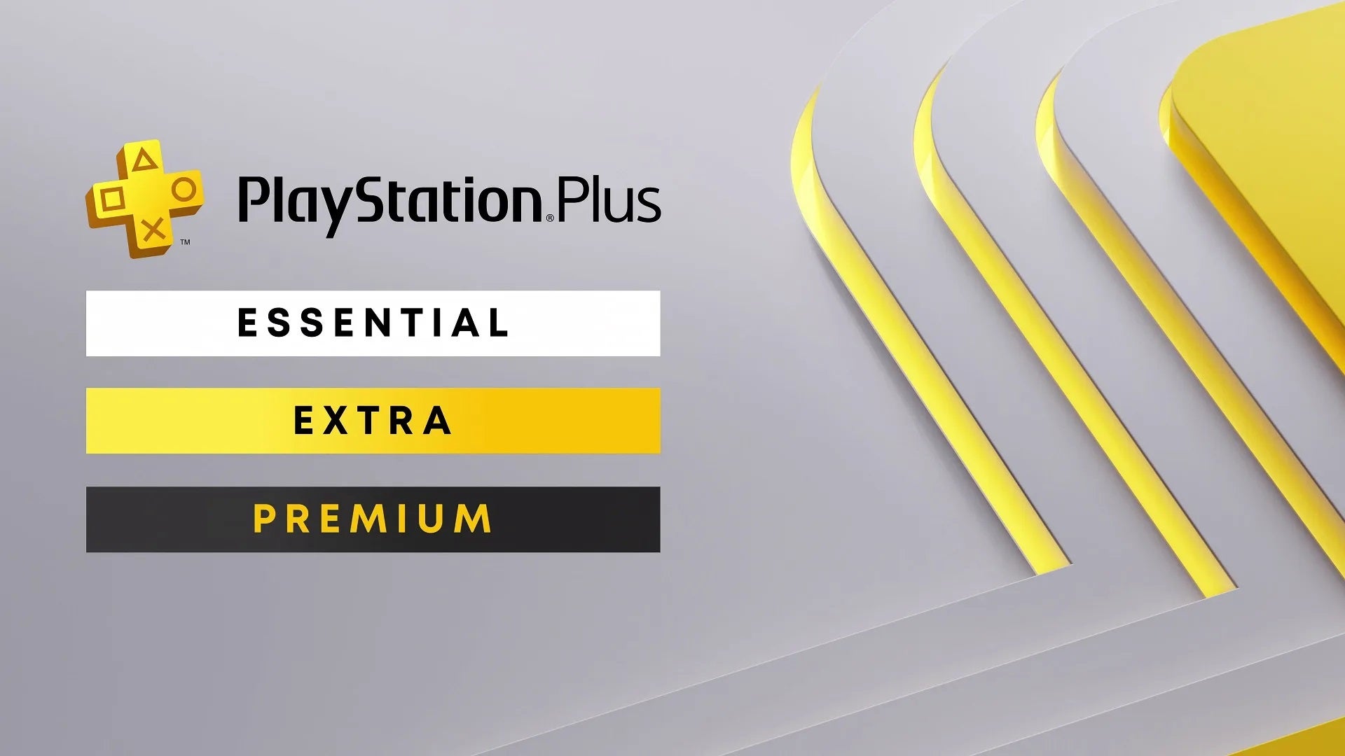 Playstation Plus logo and tiers