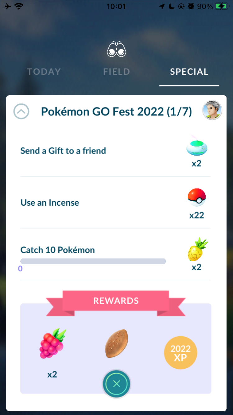 Pok mon Go Fest 2022 research steps Battle  Catch  Explore  best Choose Path choice and rewards - 53