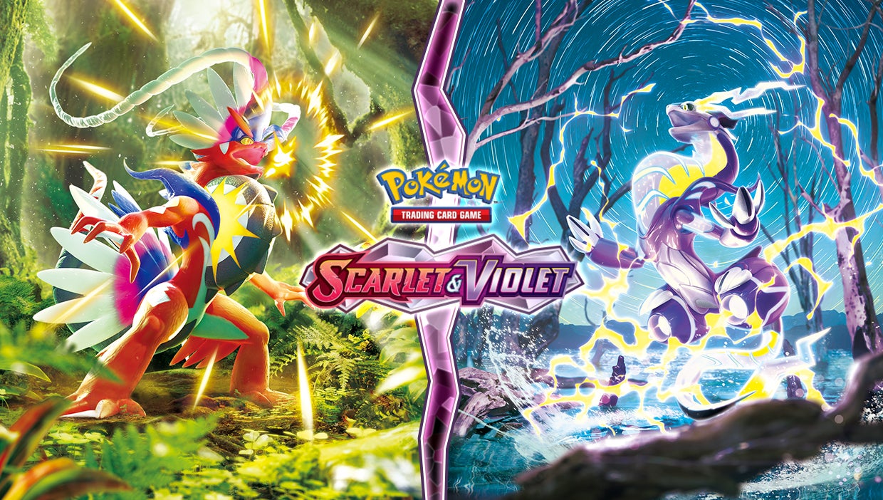 Afbeeldingen van Pokémon Trading Card Game uitbreiding Scarlet en Violet aangekondigd