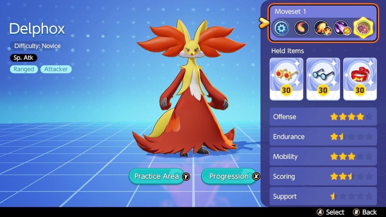 Pok mon Unite Delphox build  best items and moveset - 9