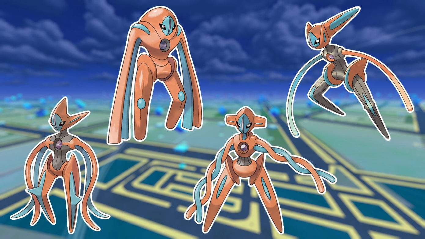 Image for Pokémon Go Deoxys formes, counters, weaknesses and moveset explained