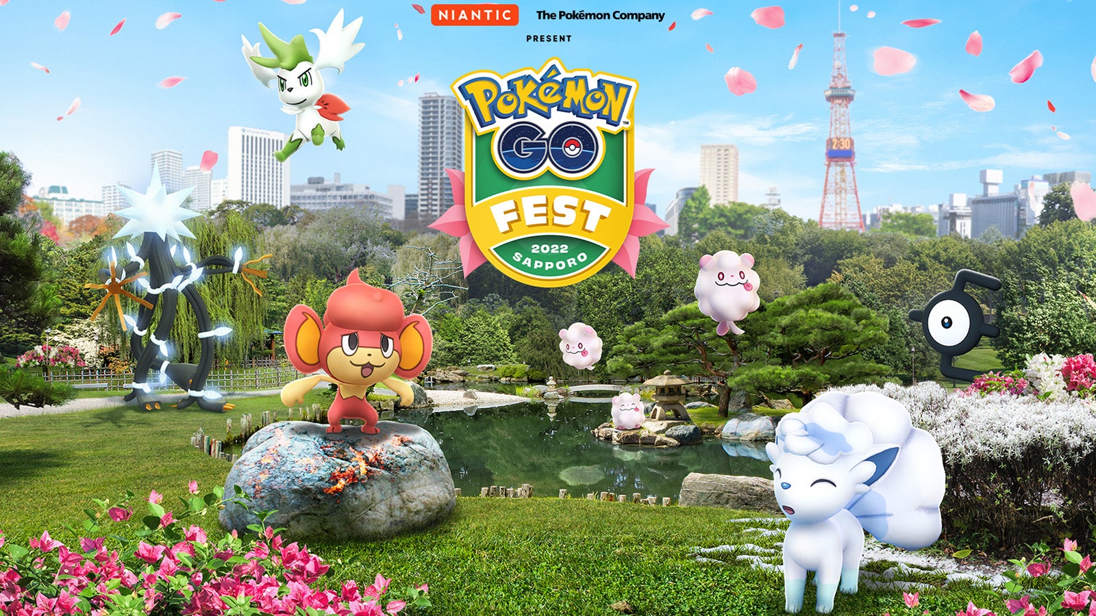 Image for Pokémon Go Fest Sapporo Living Meadow Habitat Collection Challenge list and rewards