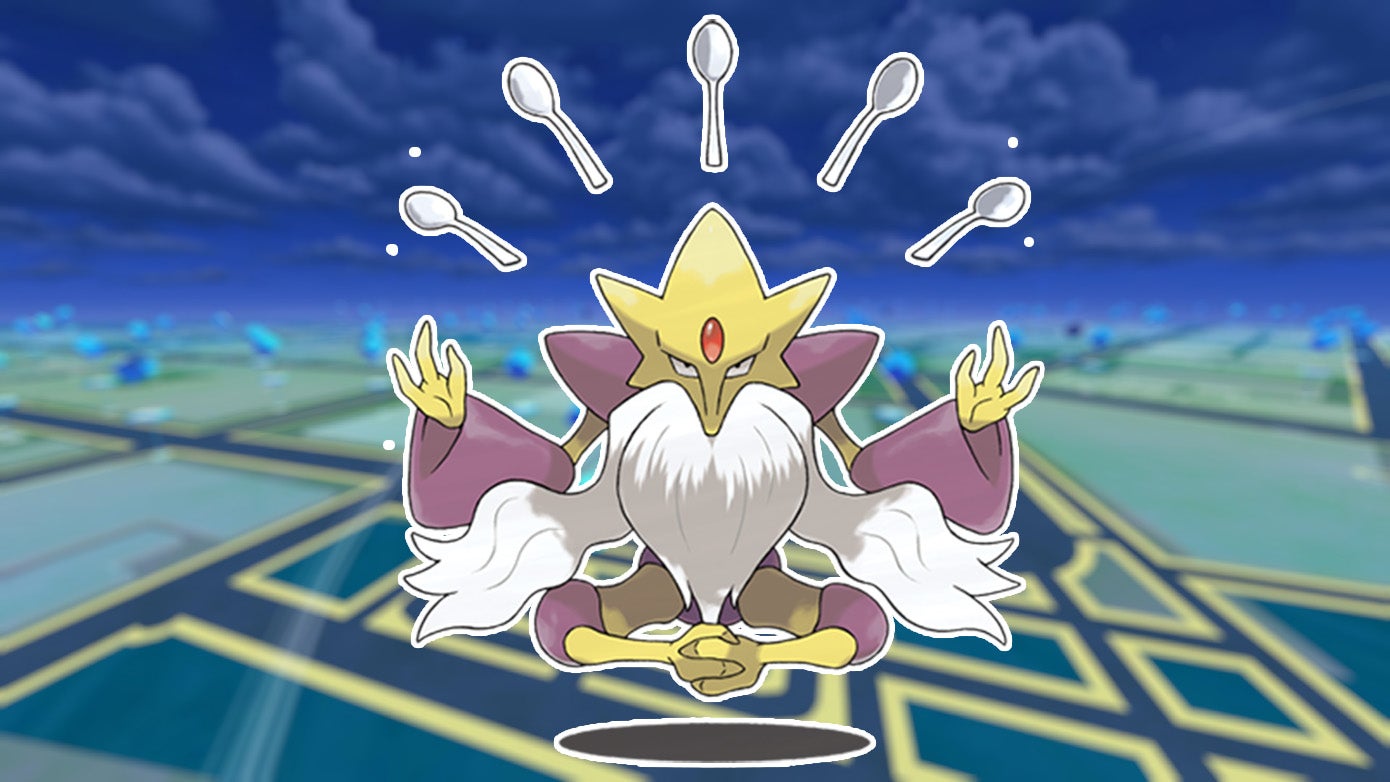 Afbeeldingen van Pokémon Go Mega Alakazam counters, zwaktes en beste Alakazam moveset