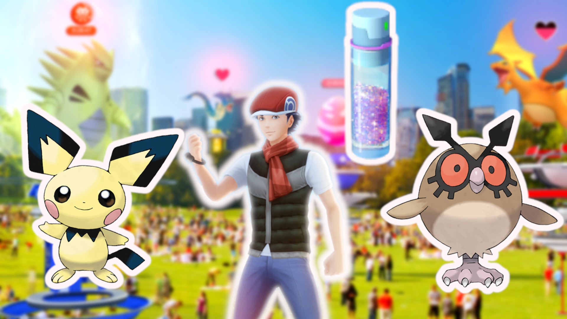 Aufgaben und Belohnungen der Sammler-Herausforderung zum Neujahrs-Event 2023 in Pokémon Go.
