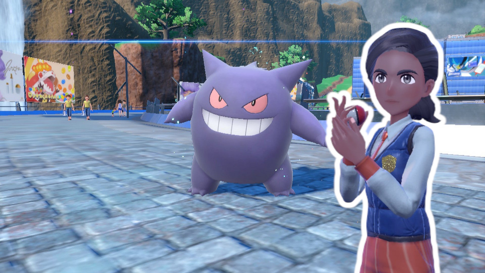 Wie ihr Gengar in Pokémon Karmesin und Purpur bekommt.