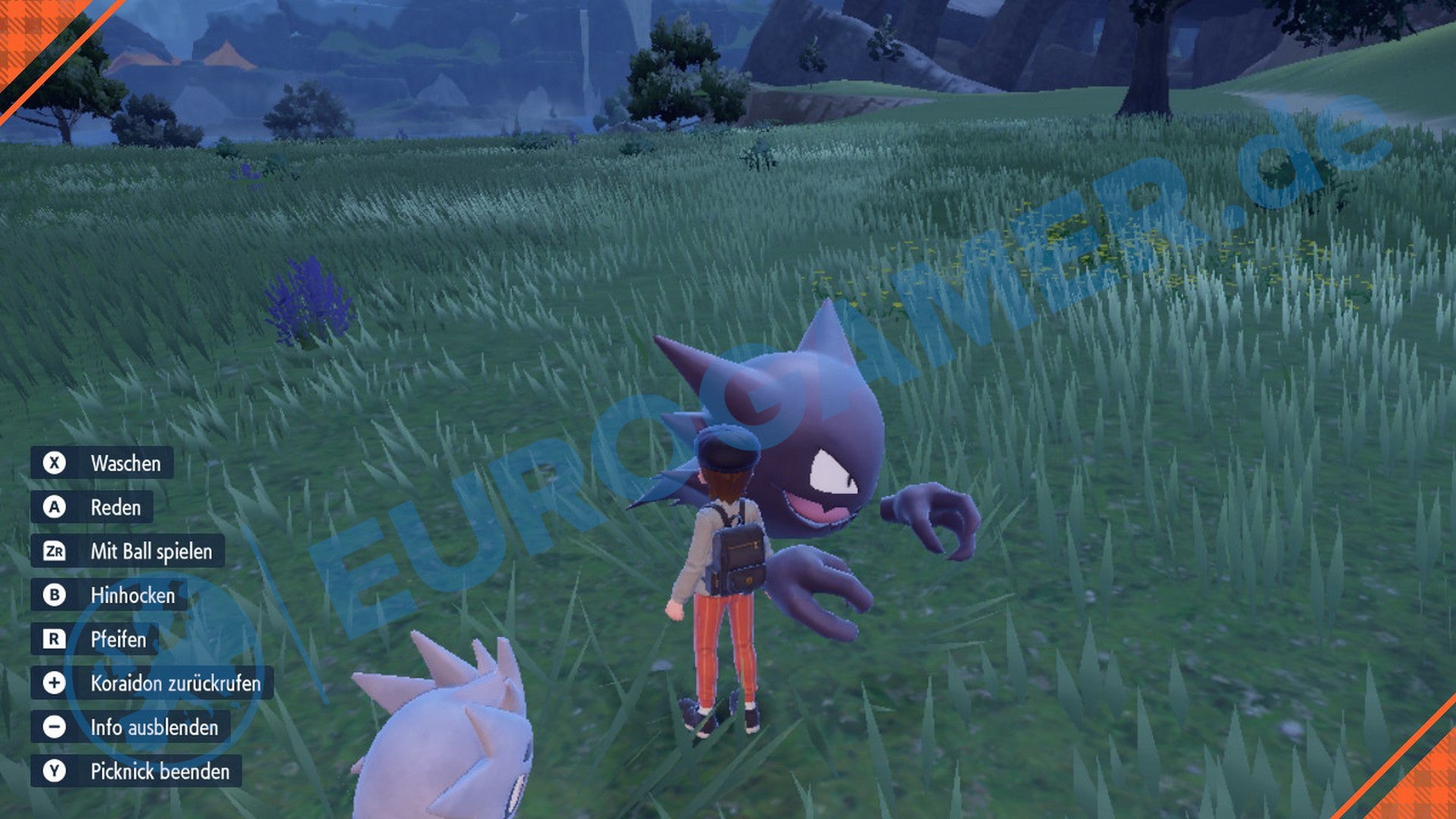 So wascht ihr Pokémon in Pokémon Karmesin und Purpur.