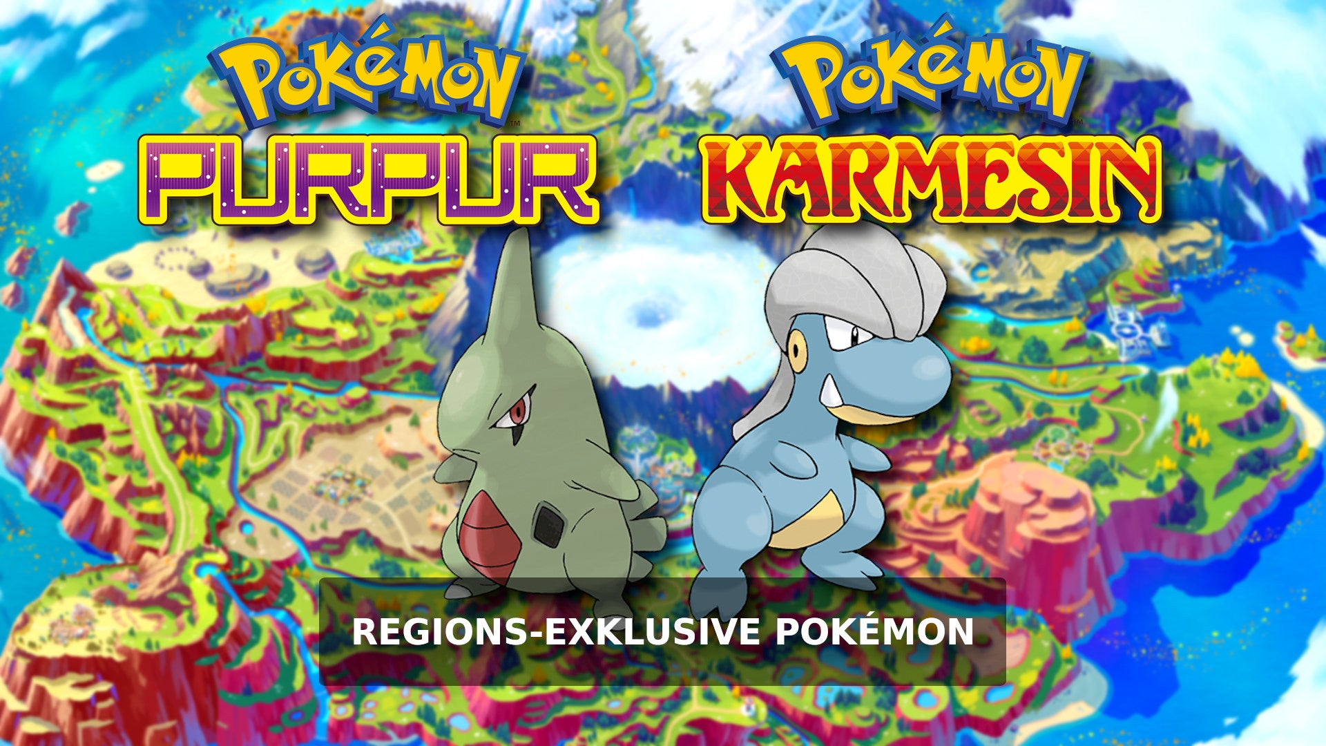 Bilder zu Pokemon Karmesin und Purpur Unterschiede: Alle Editions-exklusiven Pokémon