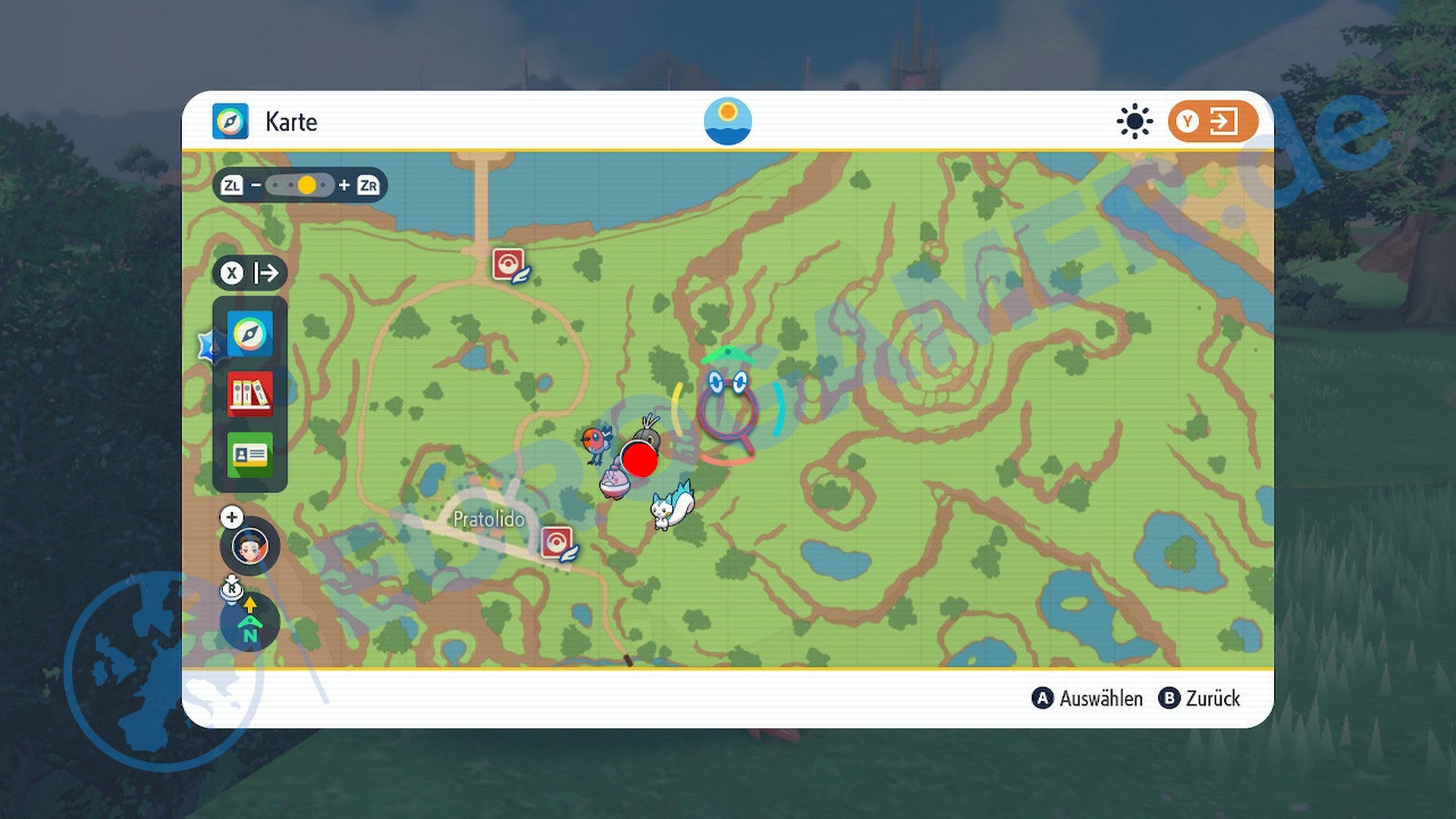 Pokémon Karmesin und Purpur: Fundorte aller schwarzen Pfähle im Boden ...