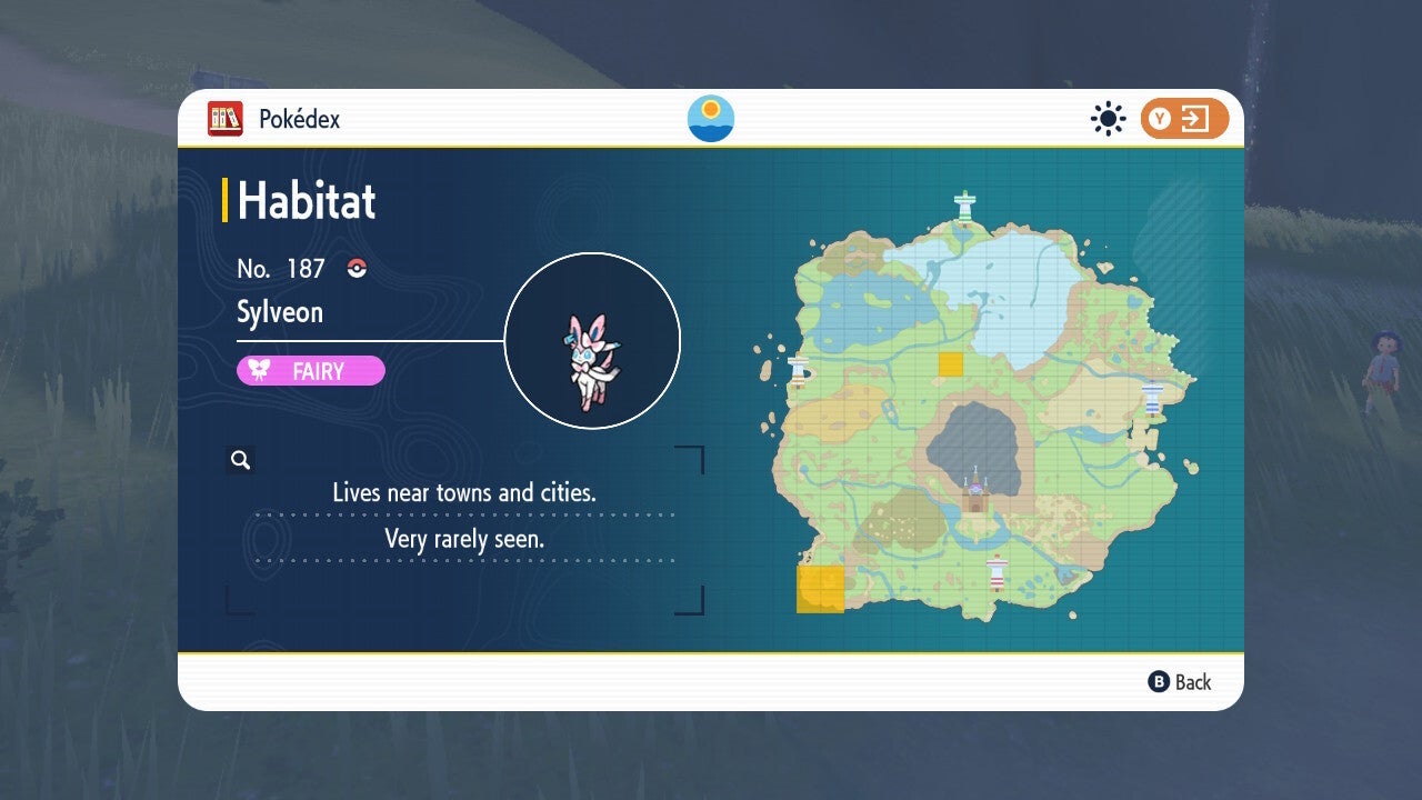 Pok mon Scarlet and Violet Eevee evolutions  How to evolve Eevee into Flareon  Vaporeon  Jolteon  Umbreon  Espeon  Leafeon  Glaceon  and Sylveon - 68