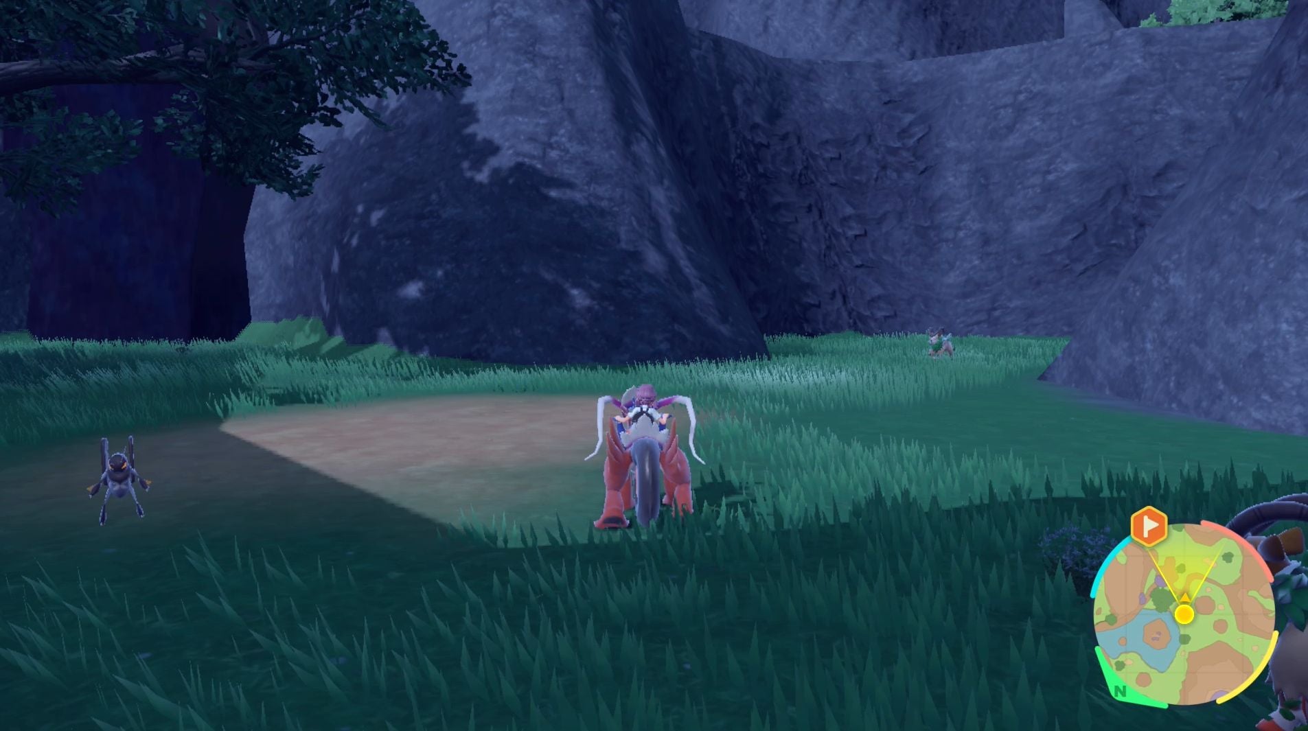 Pok mon Scarlet and Violet blue stake locations and Firescourge Shrine  including how to catch Chi Yu - 29