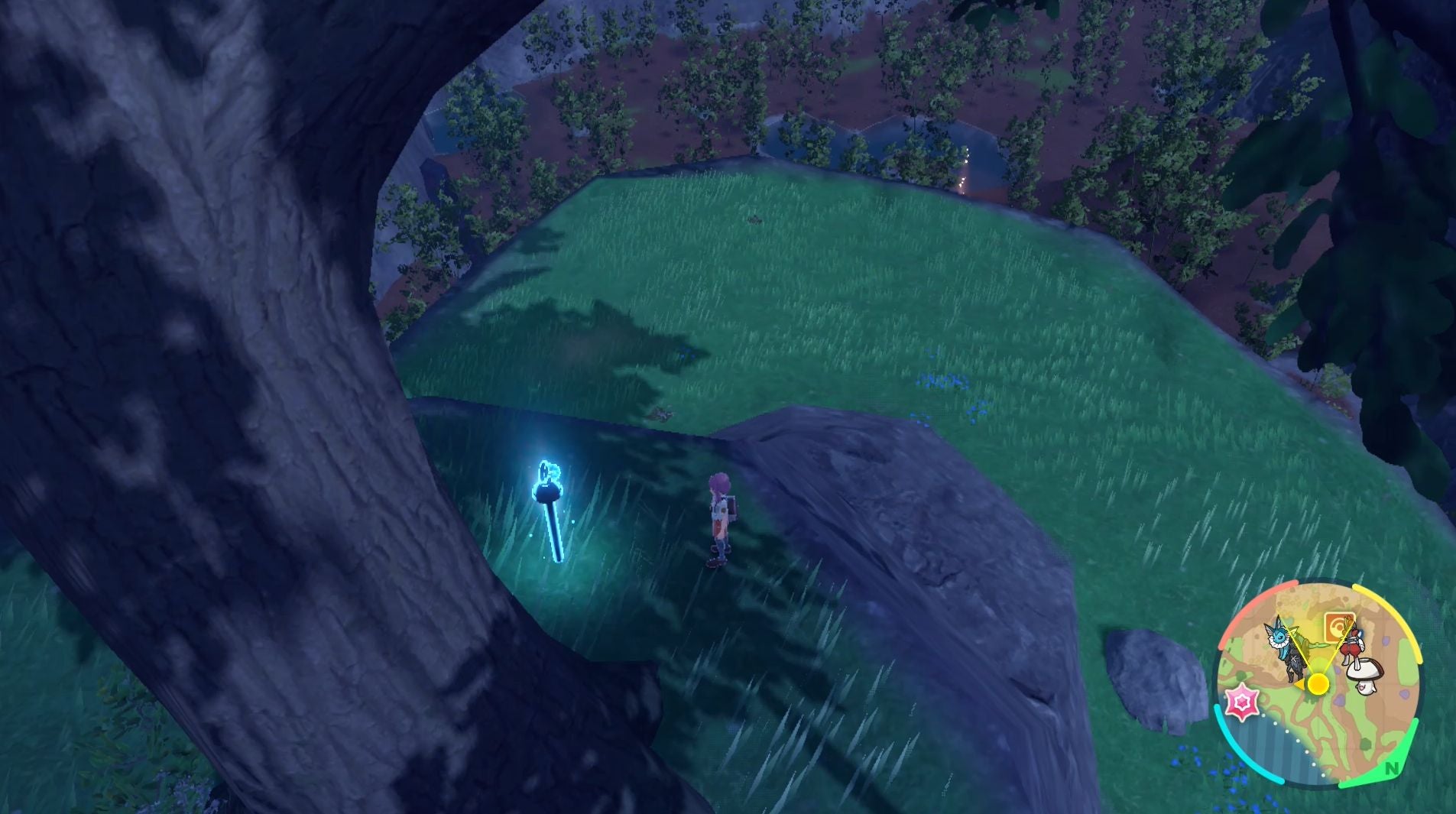 Pok mon Scarlet and Violet blue stake locations and Firescourge Shrine  including how to catch Chi Yu - 68