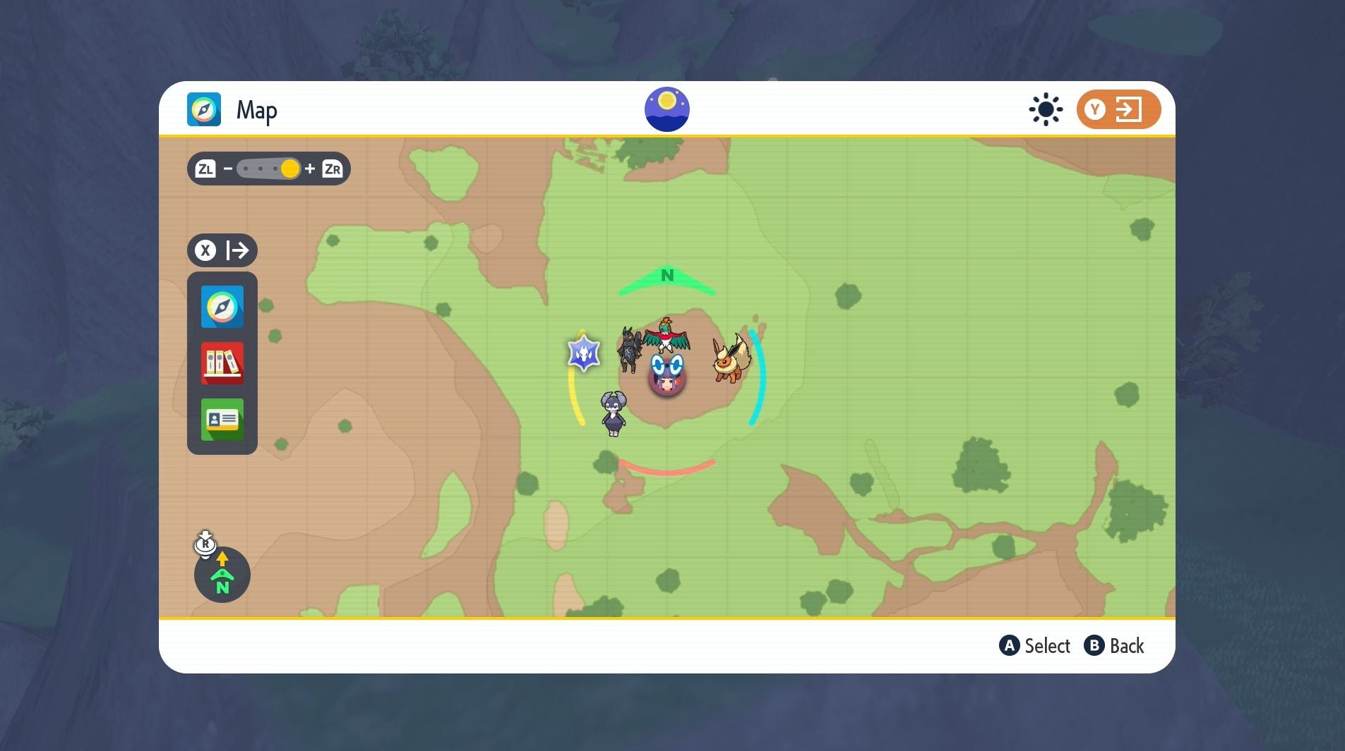 Pok mon Scarlet and Violet blue stake locations and Firescourge Shrine  including how to catch Chi Yu - 11