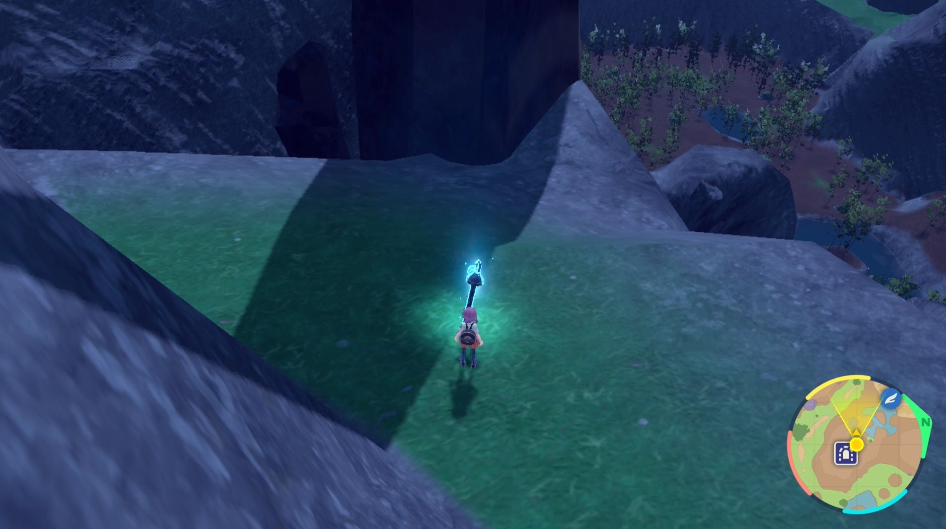 Pok mon Scarlet and Violet blue stake locations and Firescourge Shrine  including how to catch Chi Yu - 43