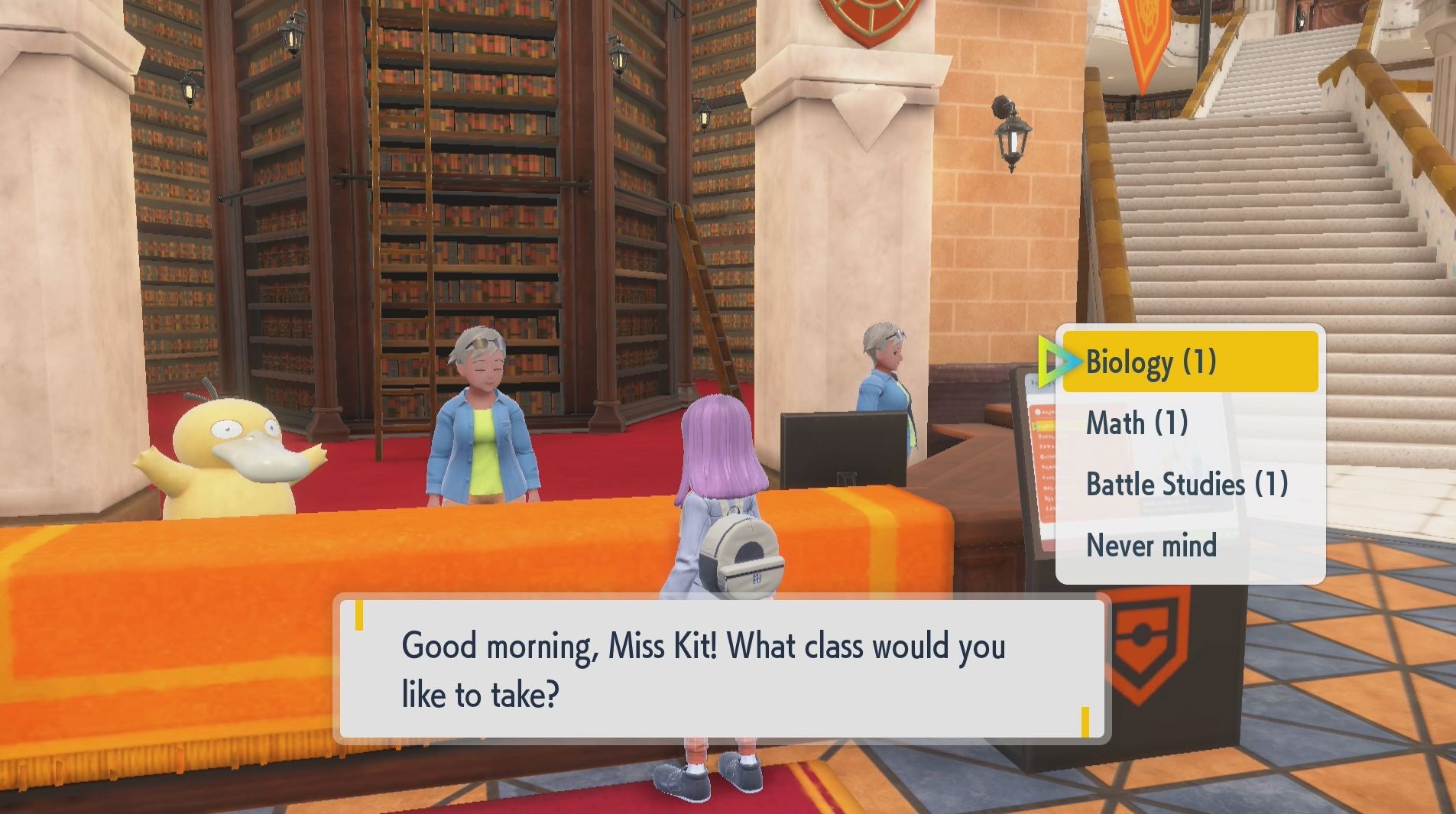 Pok mon Scarlet and Violet The First Day of School quest steps - 9